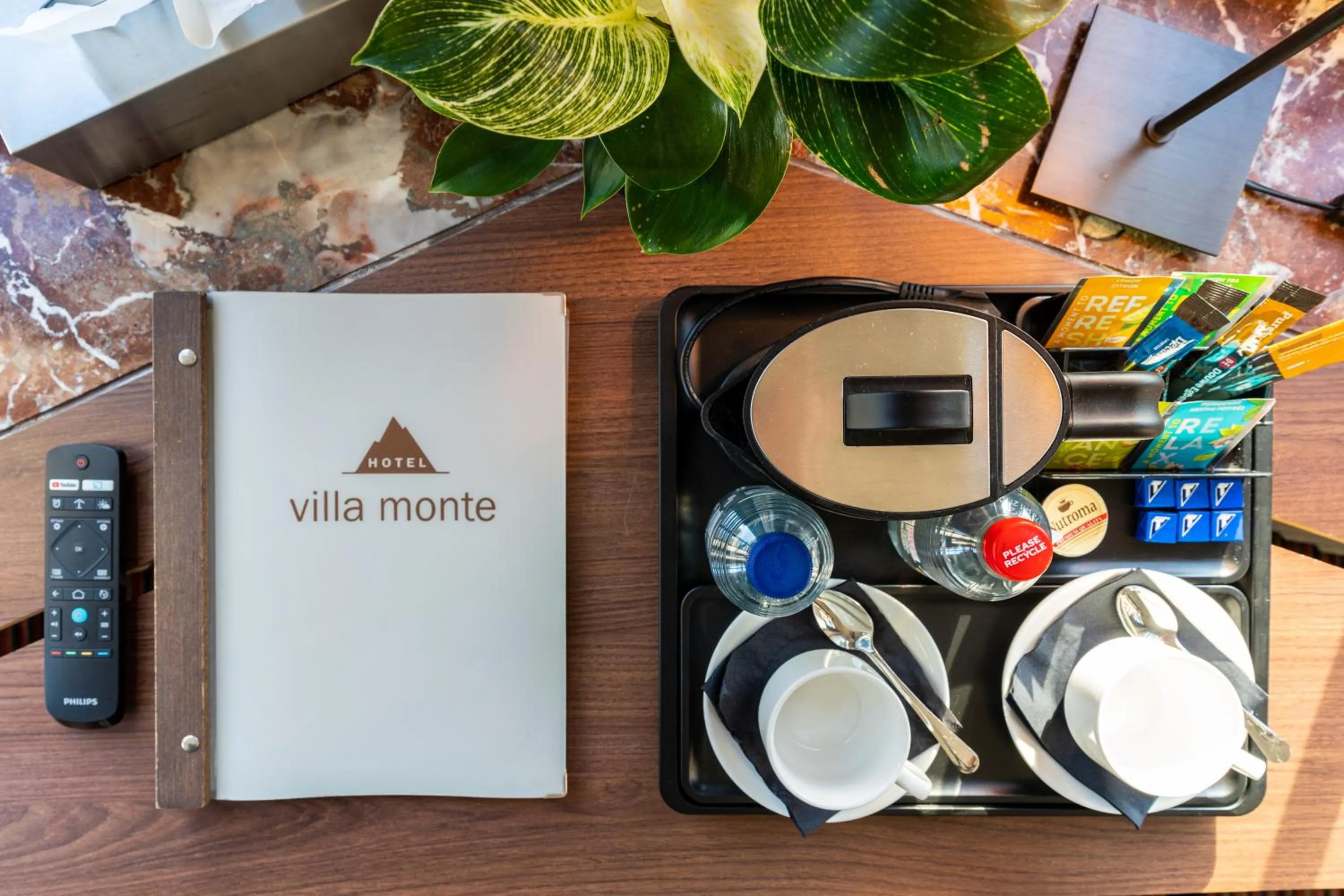 Coffee/tea facilities in Hotel Villa Monte