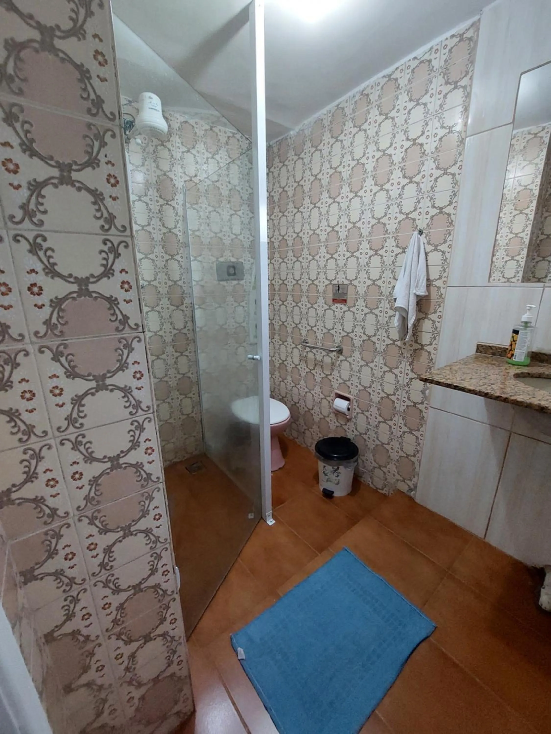 Shower in Pousada Vila Praiana