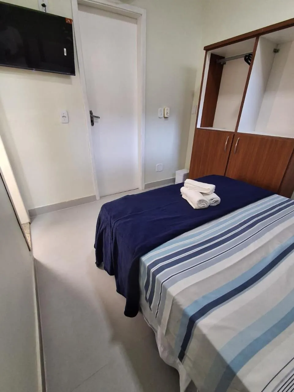 Bed in Pousada Vila Praiana