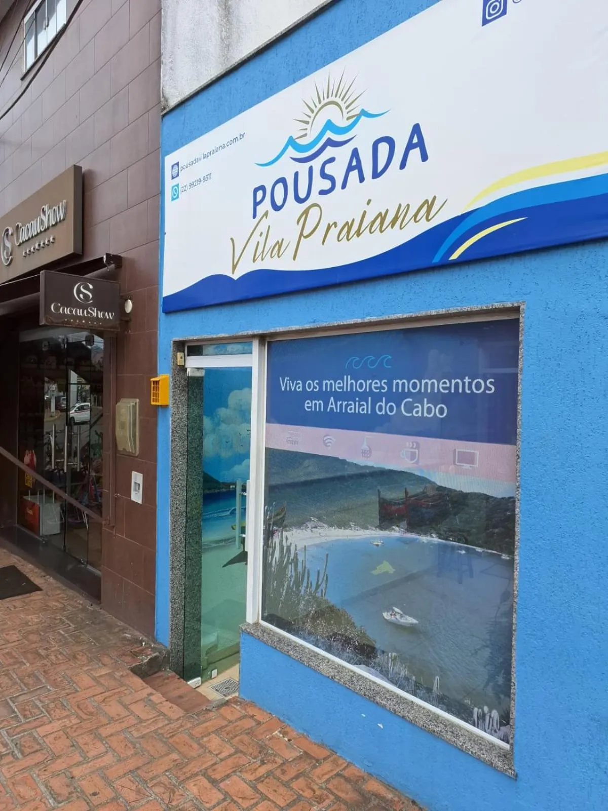 Facade/entrance in Pousada Vila Praiana