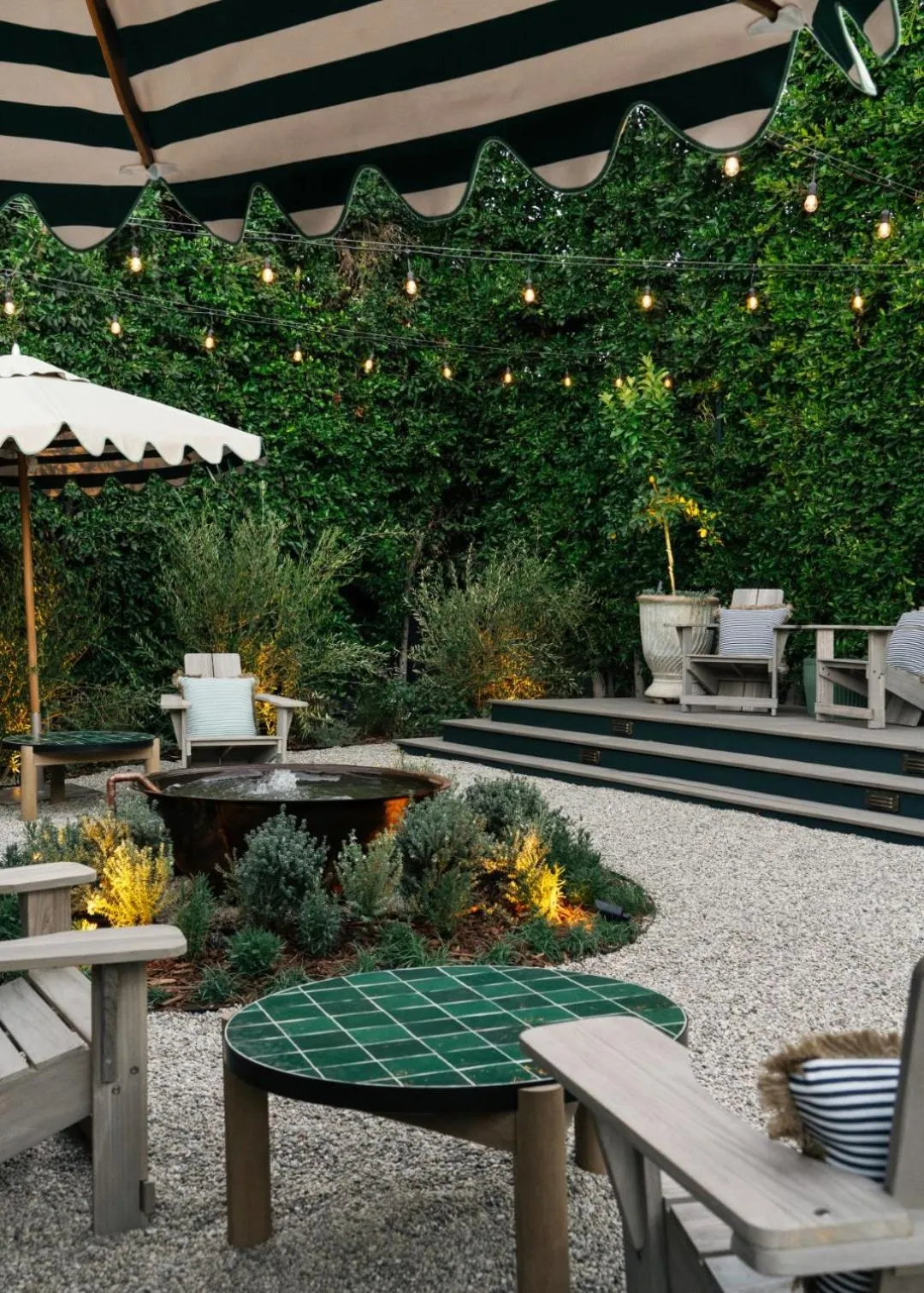 Patio in Le Petit Pali Brentwood