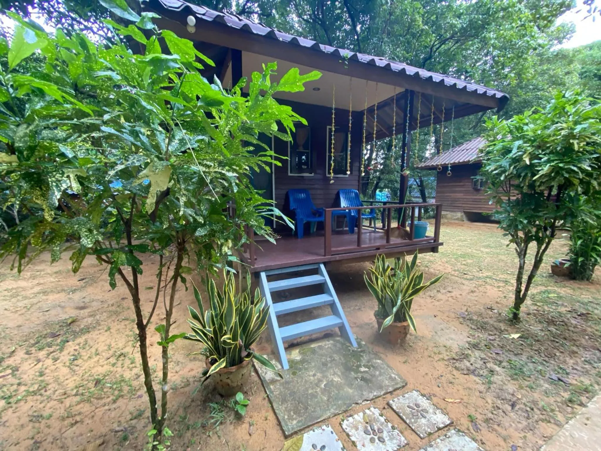 Patio in Eco Bungalow