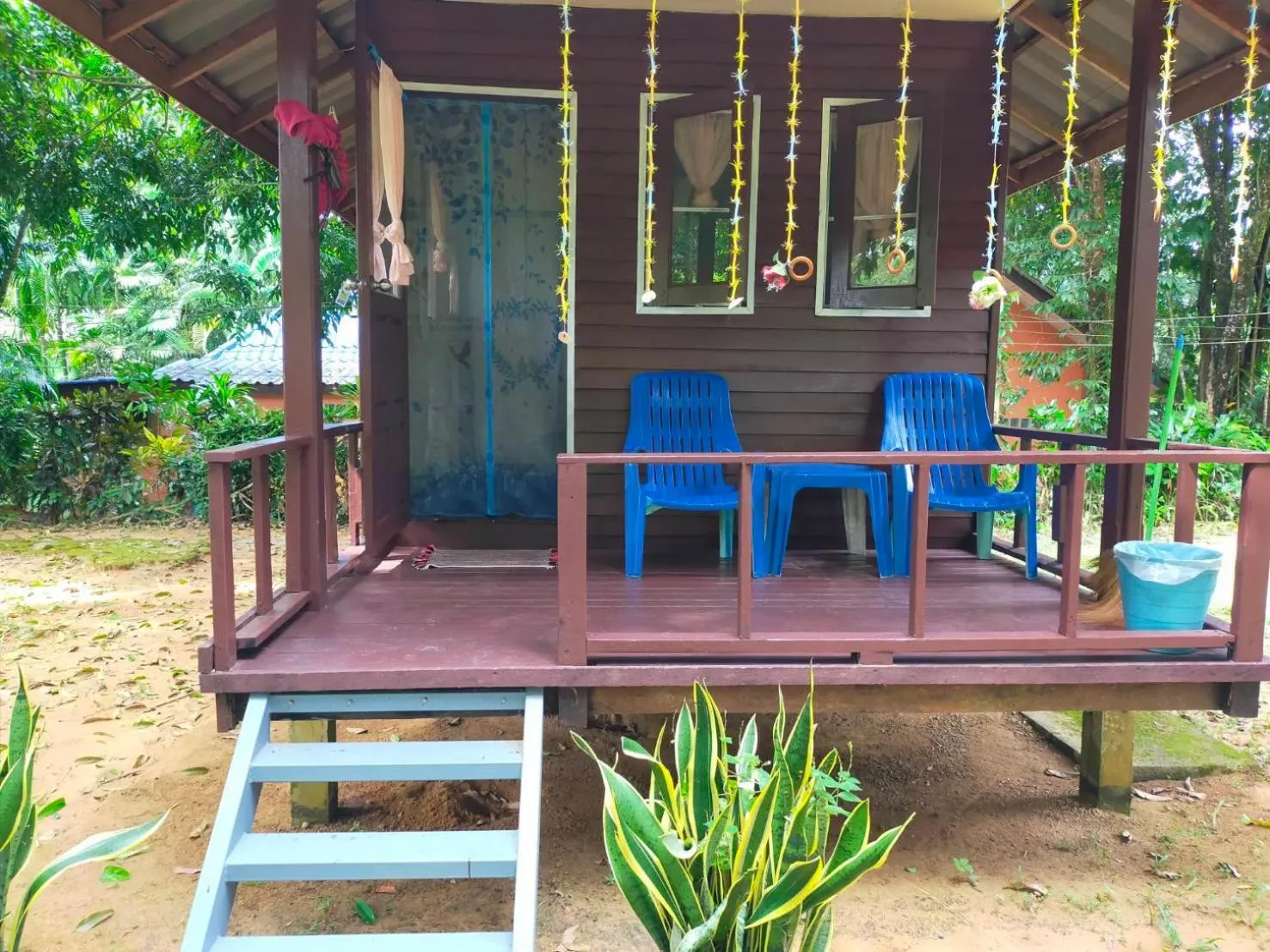 Patio in Eco Bungalow