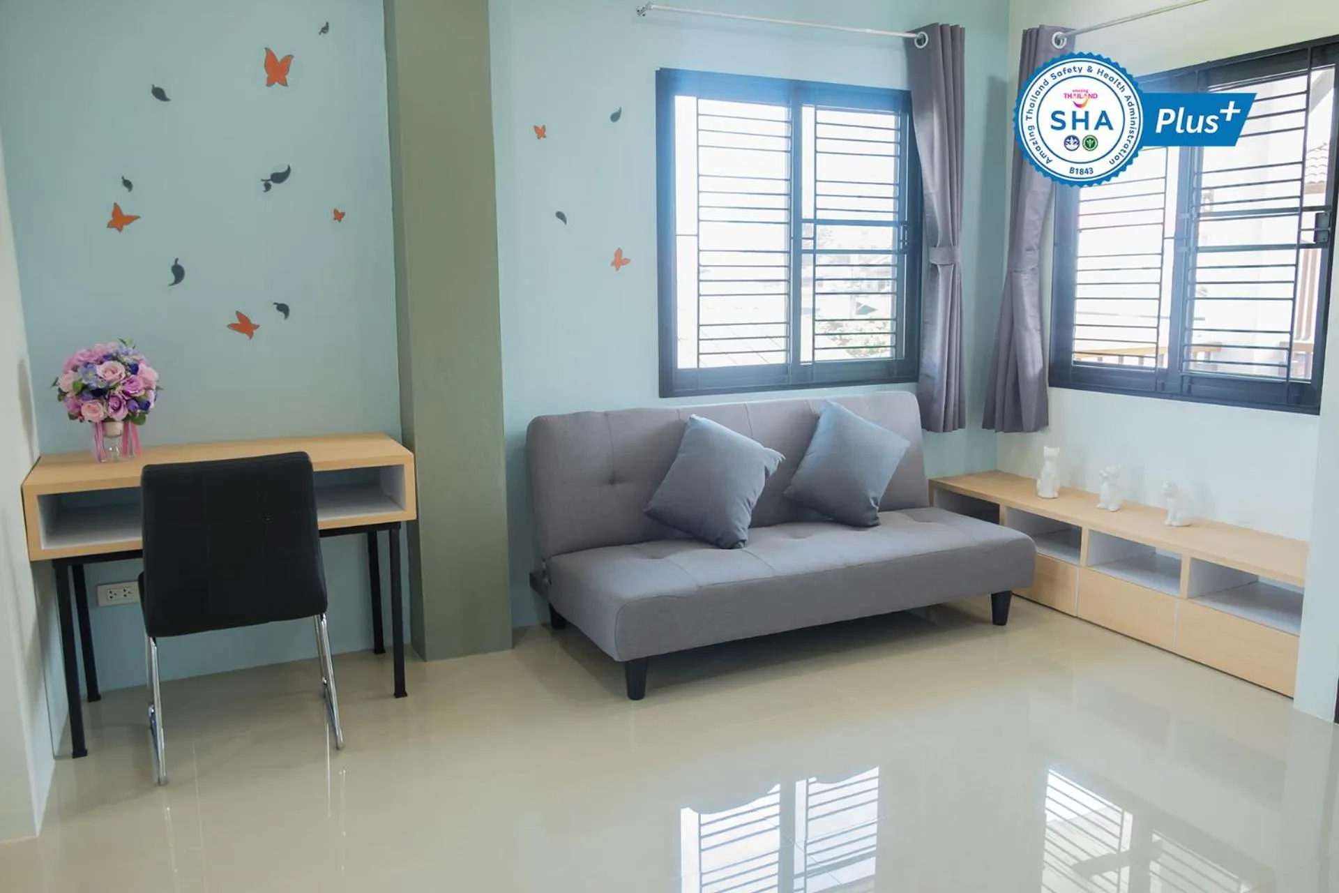 Bed in Sirimunta Hotel Chiang Rai Suite & Residence