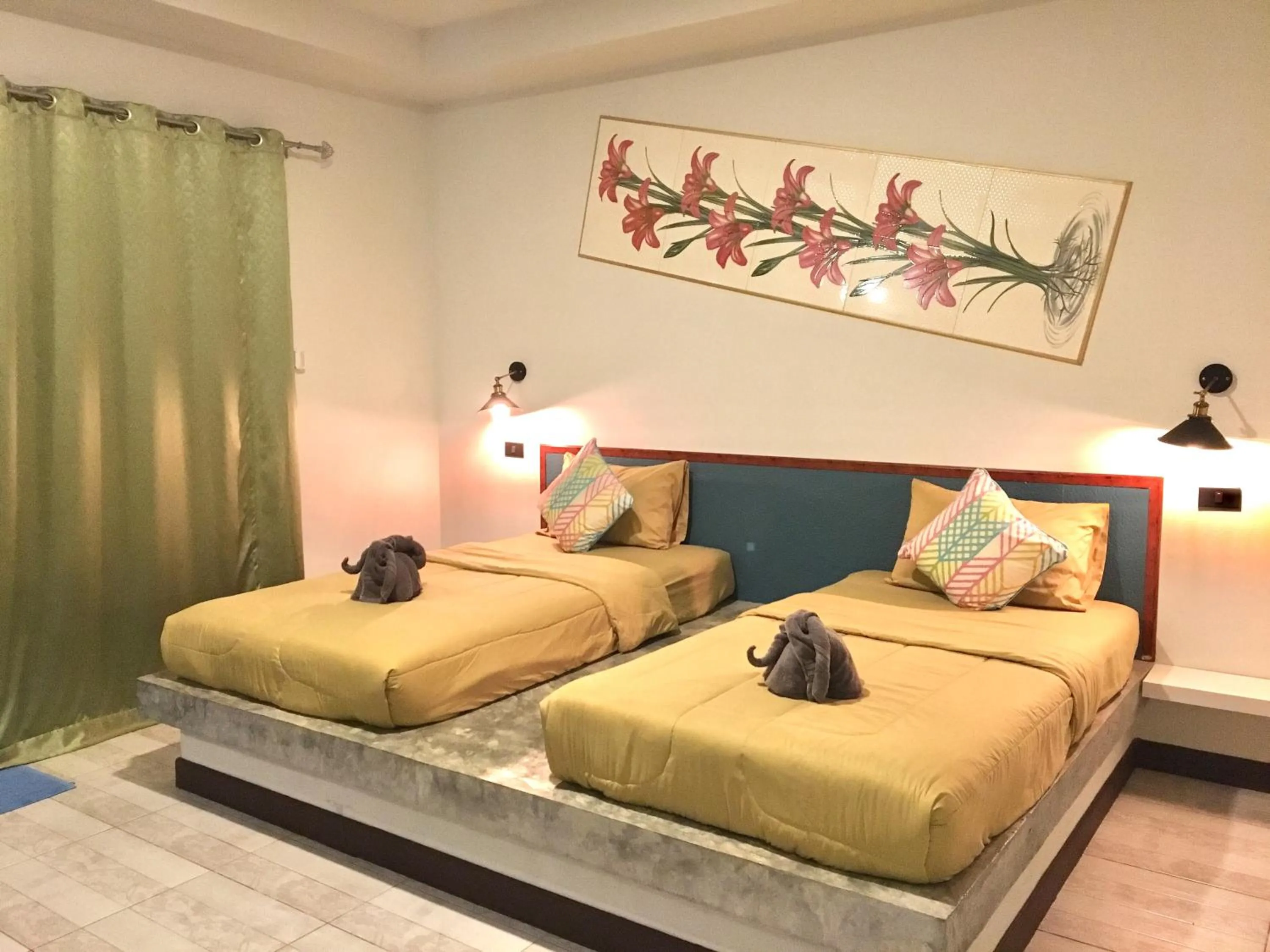 Photo of the whole room, Bed in The Herbal Khao Lak