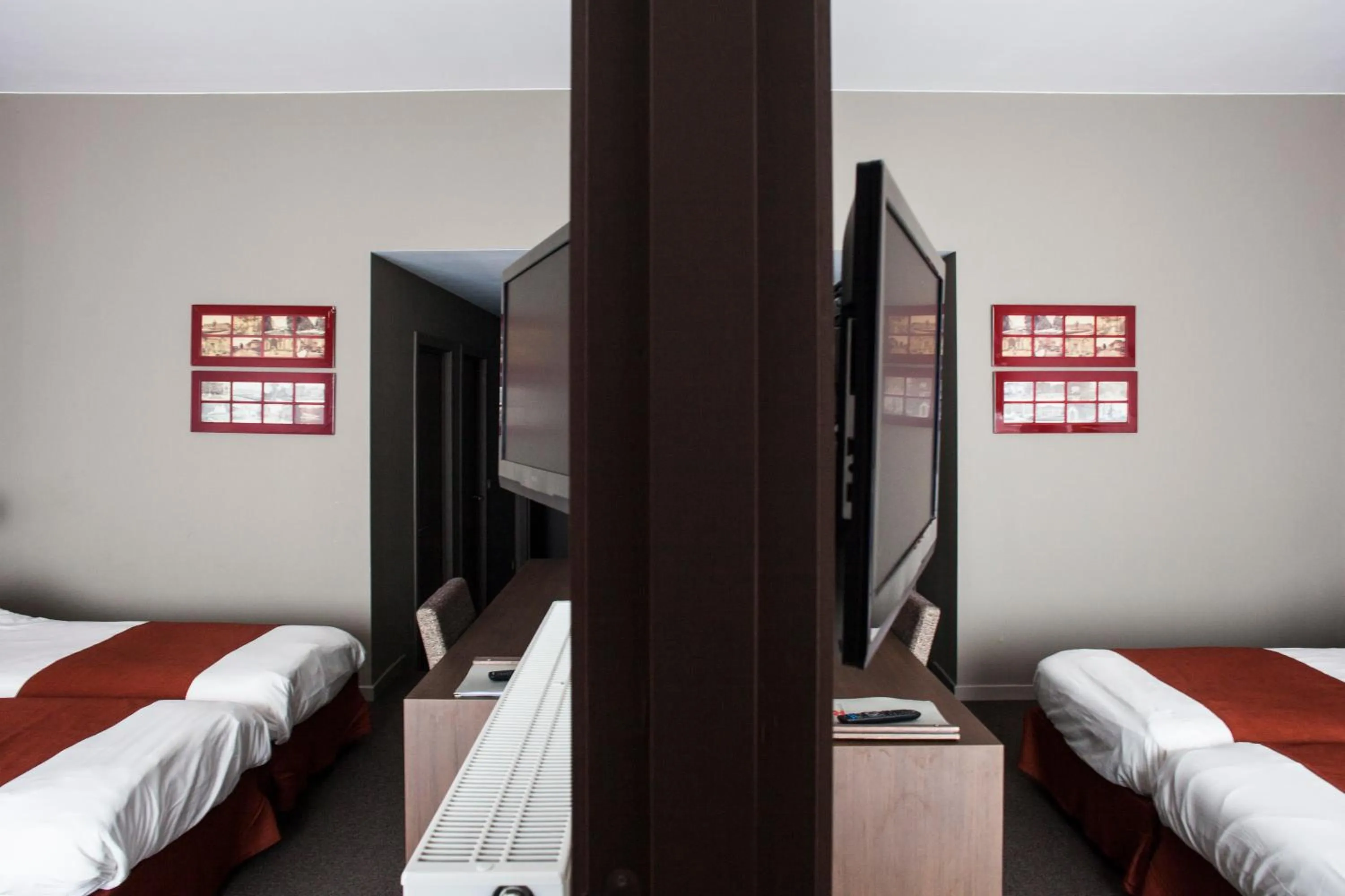 Bed in Hotel Rastelli Tervuren