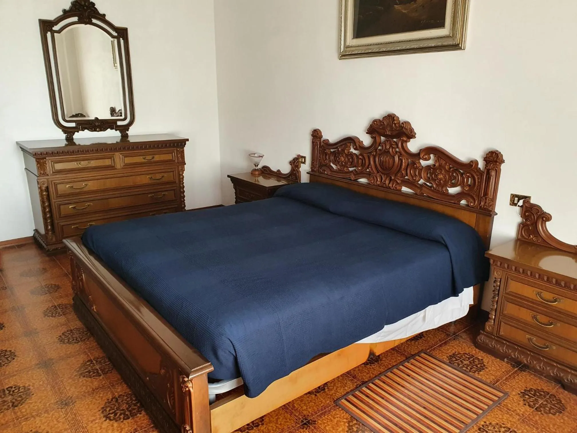 Bed in Hotel Madonna di Luciago