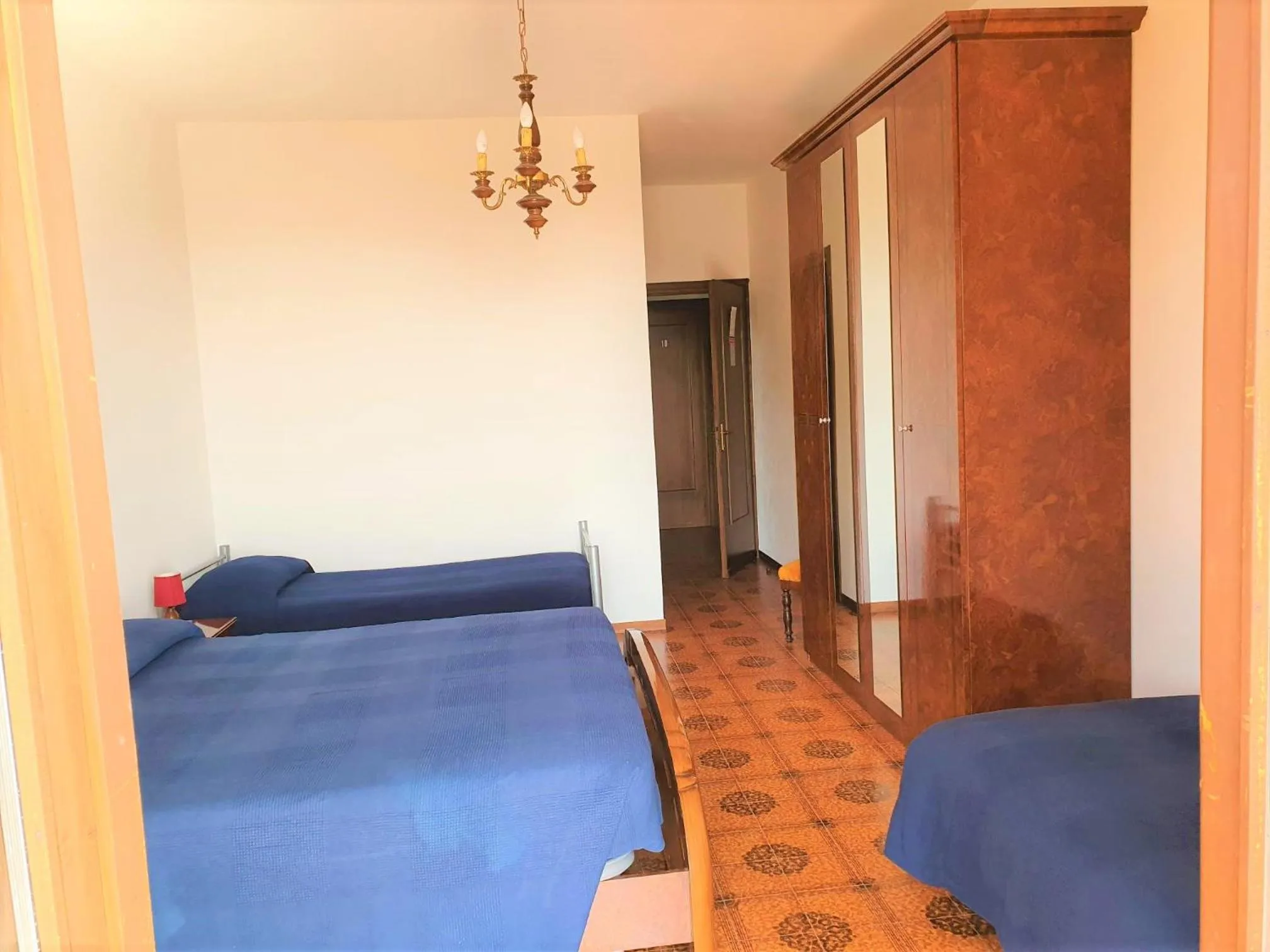 Bed in Hotel Madonna di Luciago