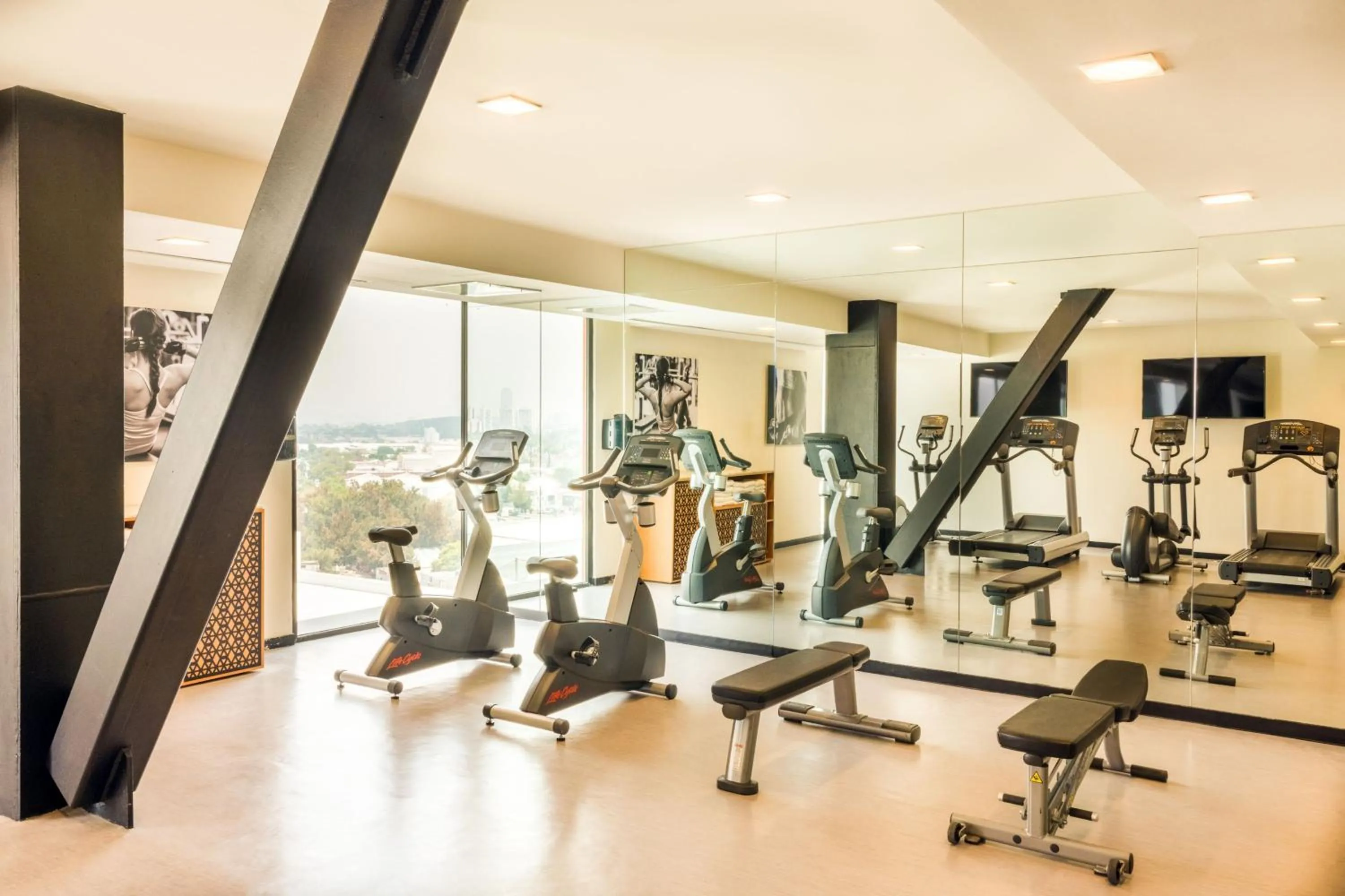 Fitness centre/facilities in Courtyard by Marriott Mexico City Vallejo