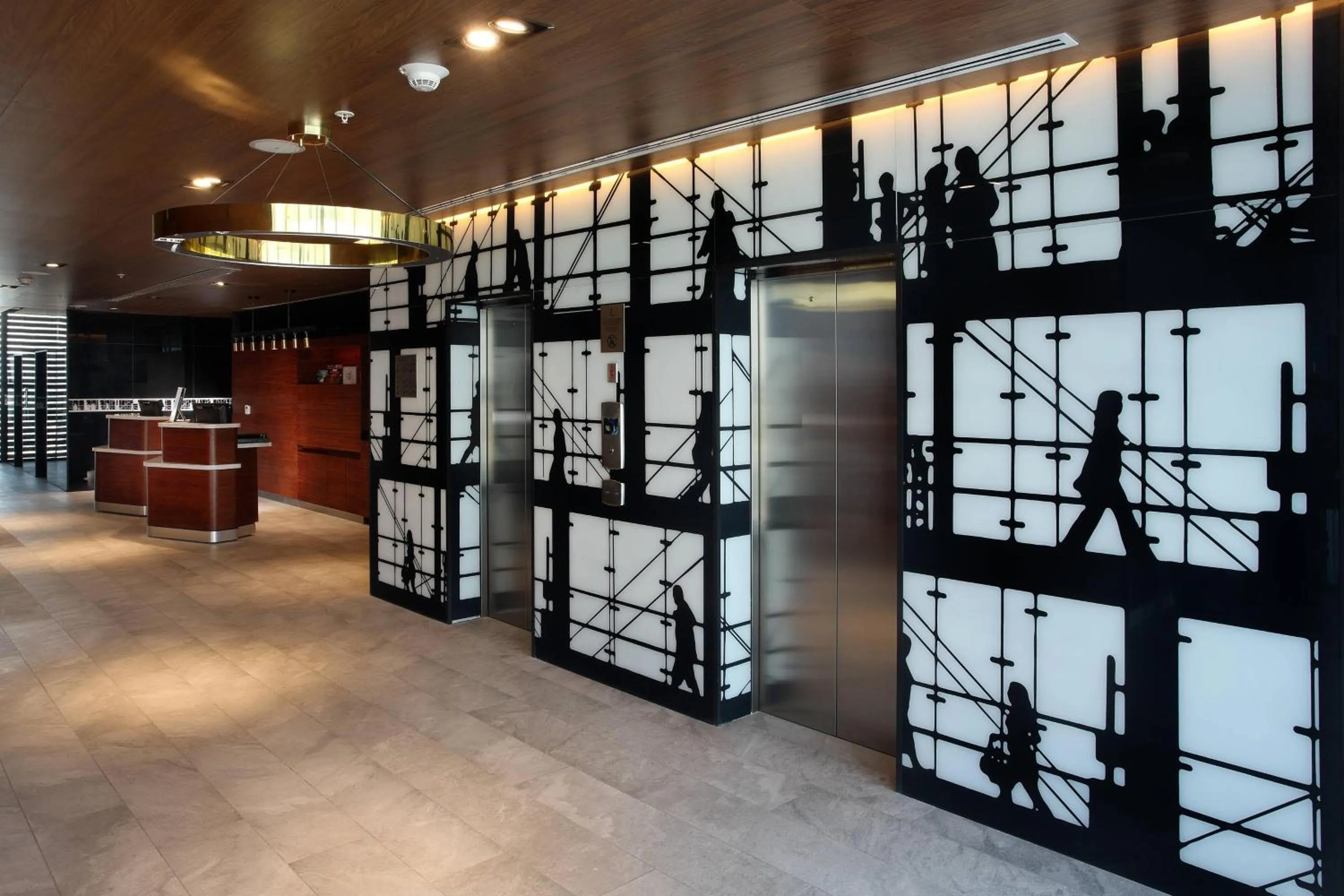 Lobby or reception in Courtyard by Marriott Mexico City Vallejo