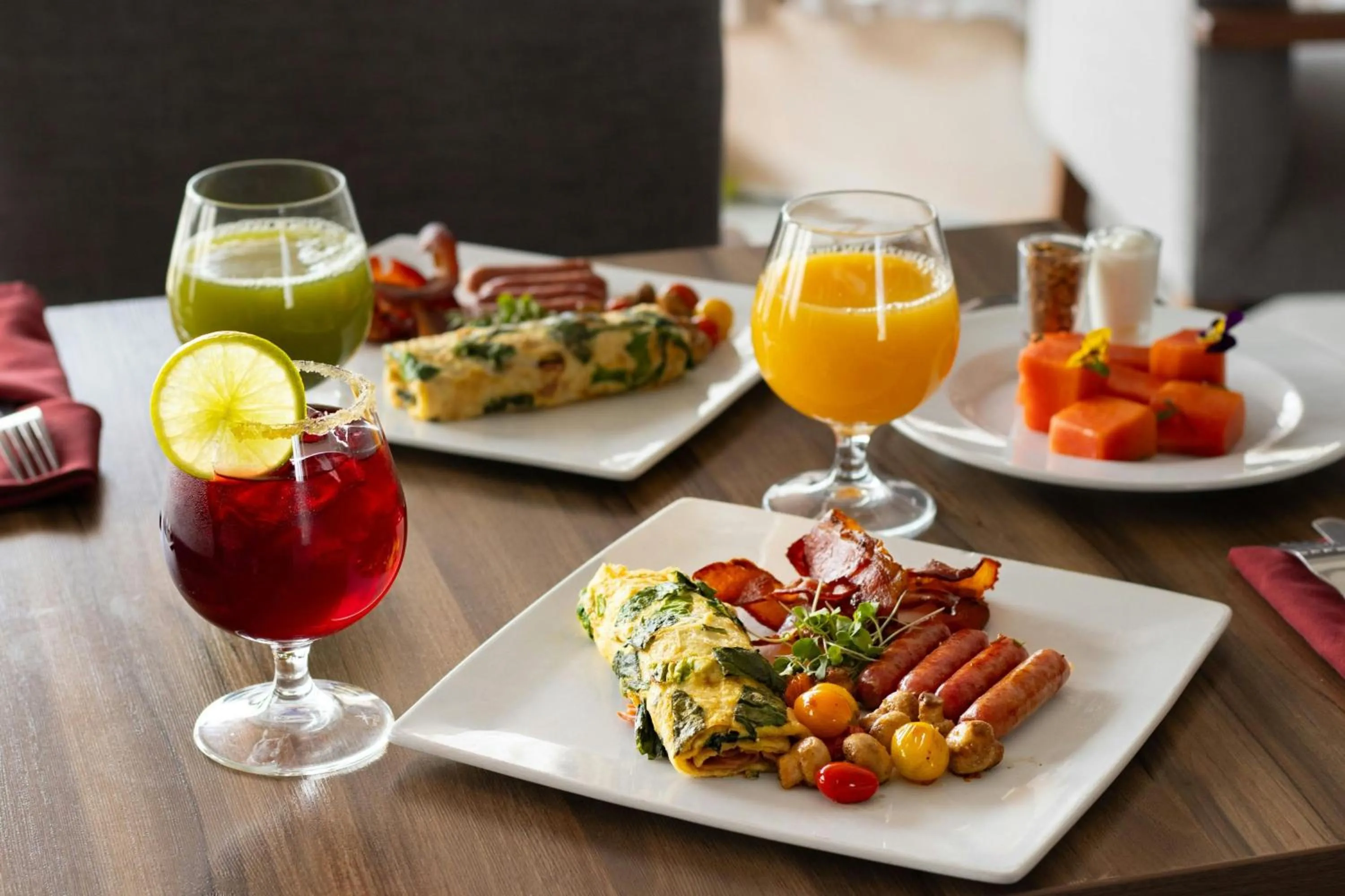 Breakfast in Courtyard by Marriott Mexico City Vallejo