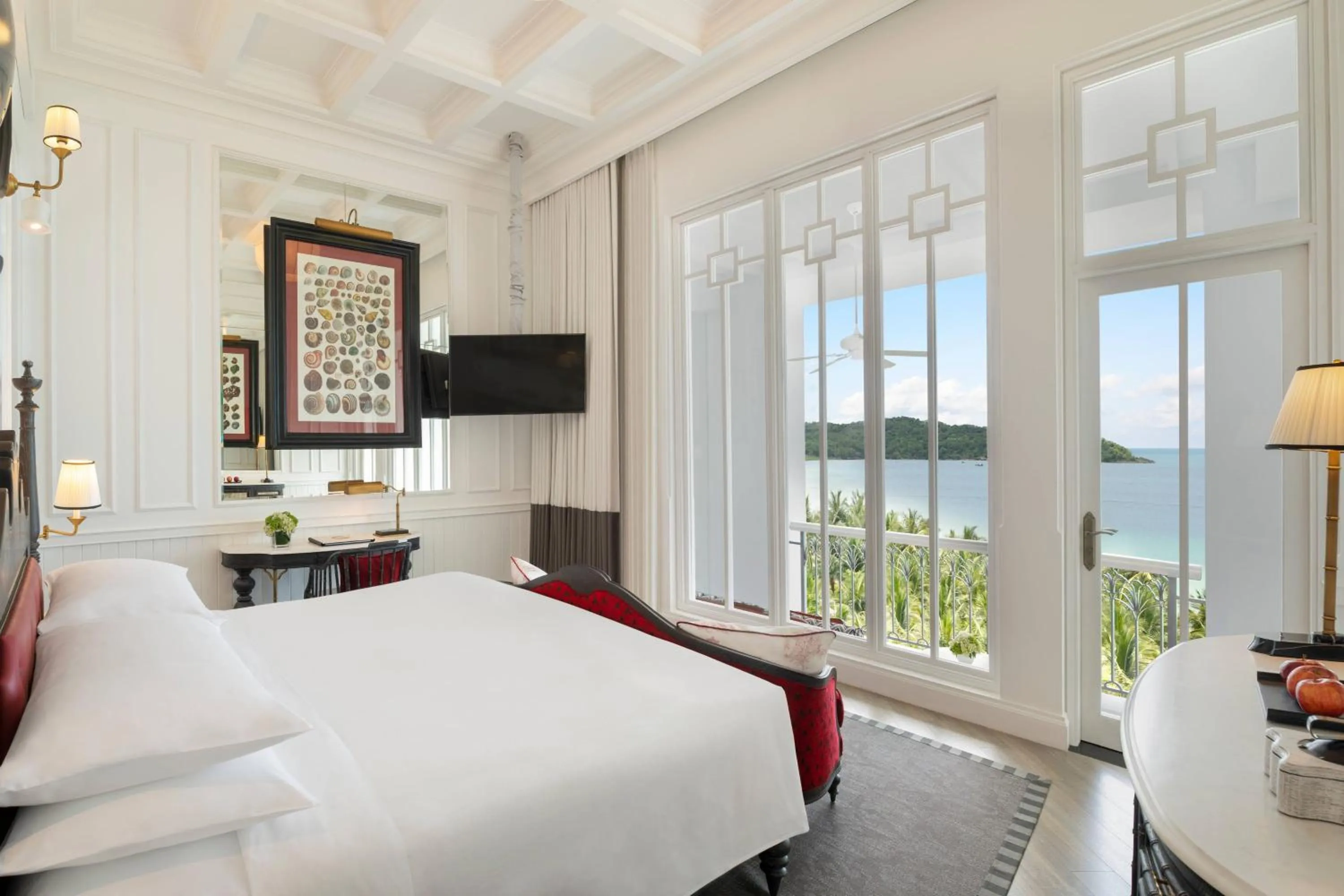 Photo of the whole room, Bed in JW Marriott Phu Quoc Emerald Bay Resort & Spa