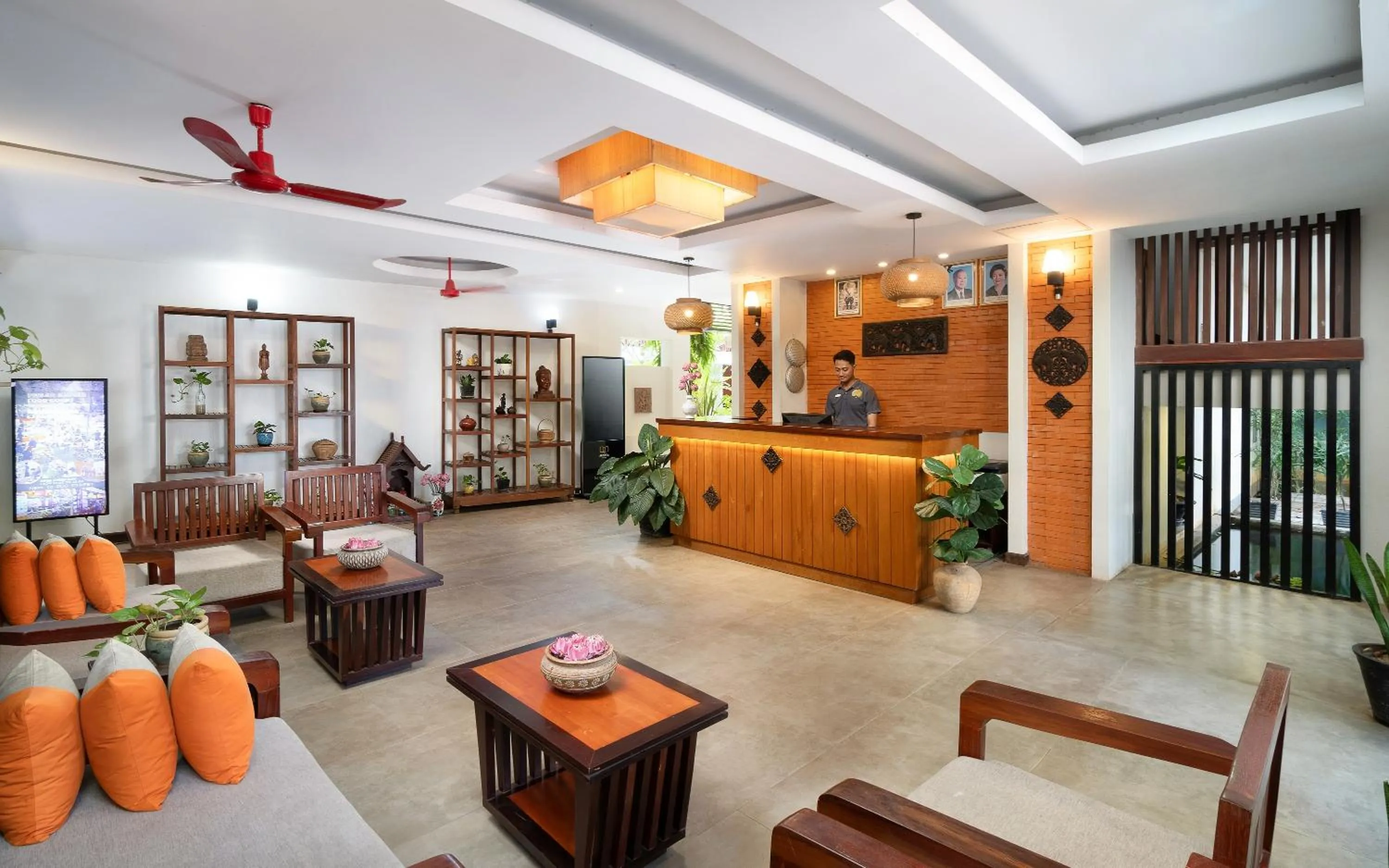 Lobby or reception in Indra Angkor Residence