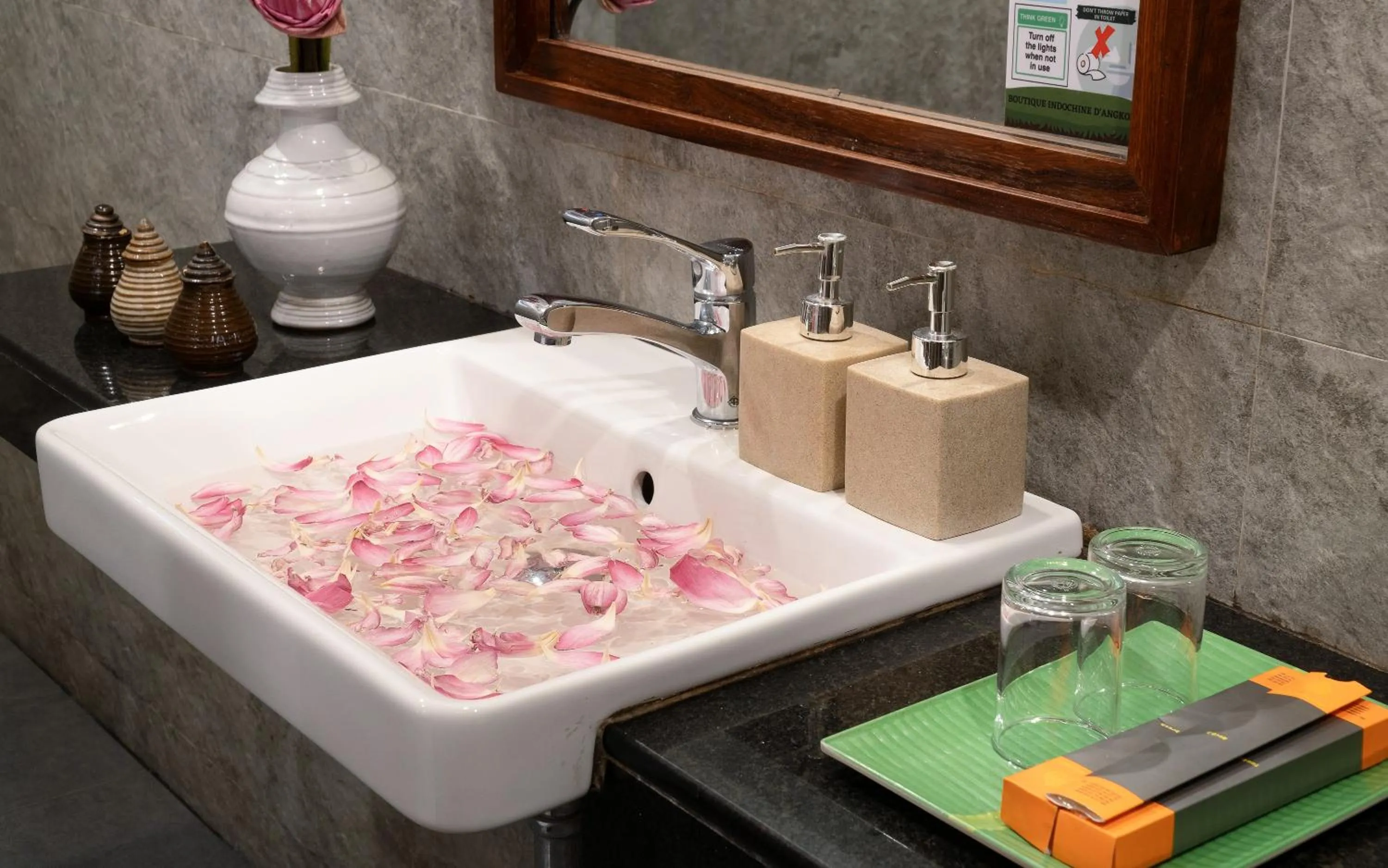 Bathroom in Indra Angkor Residence