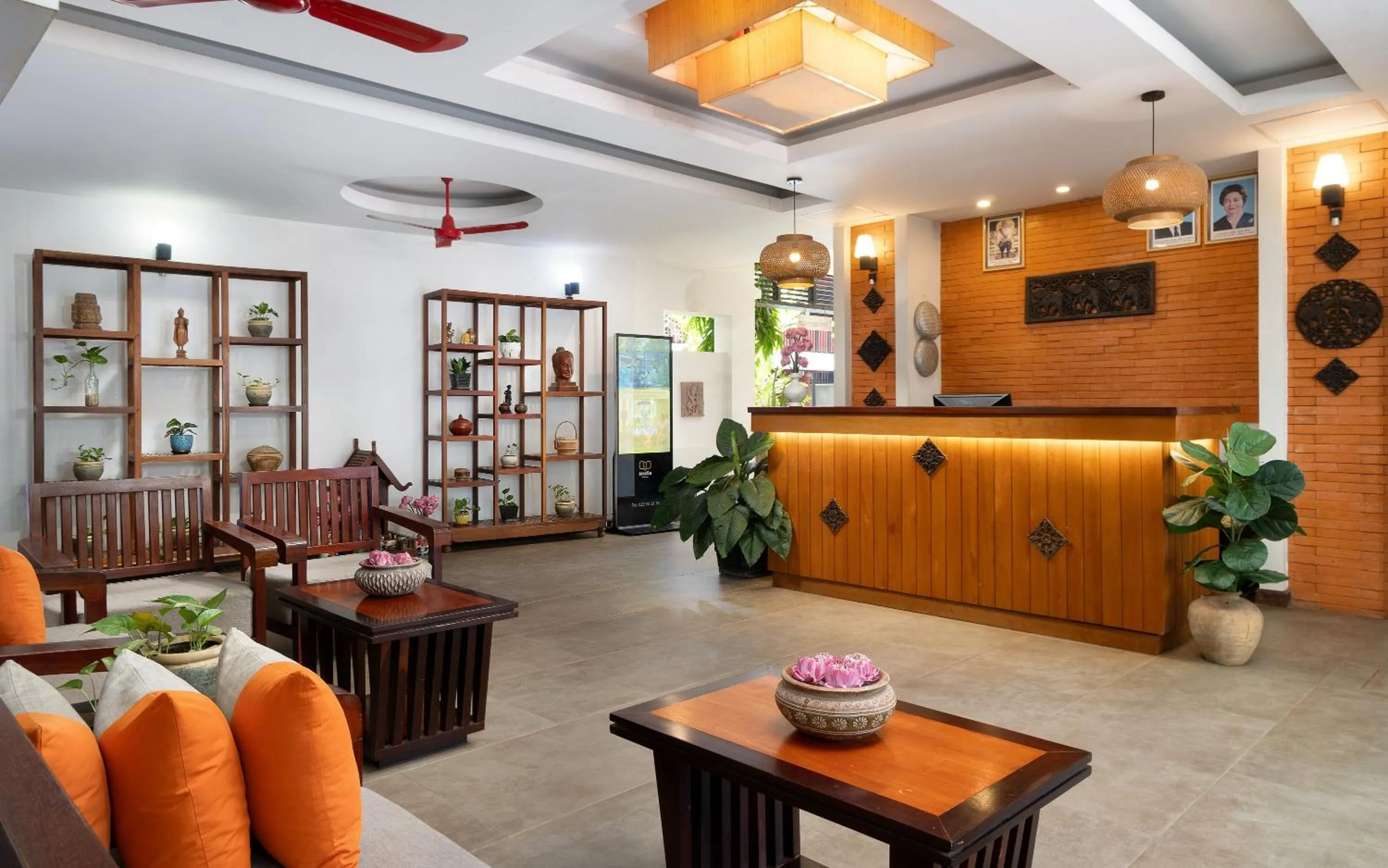 Lobby or reception in Indra Angkor Residence