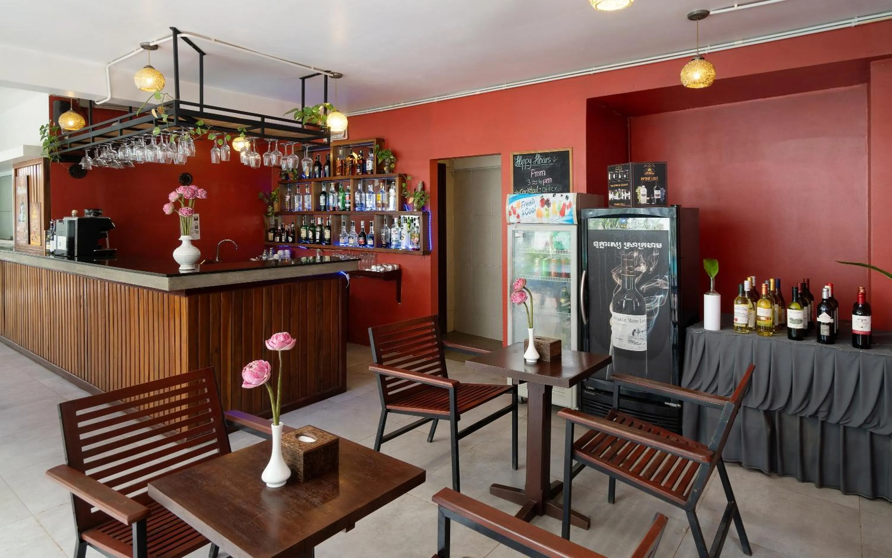 Lounge or bar in Indra Angkor Residence