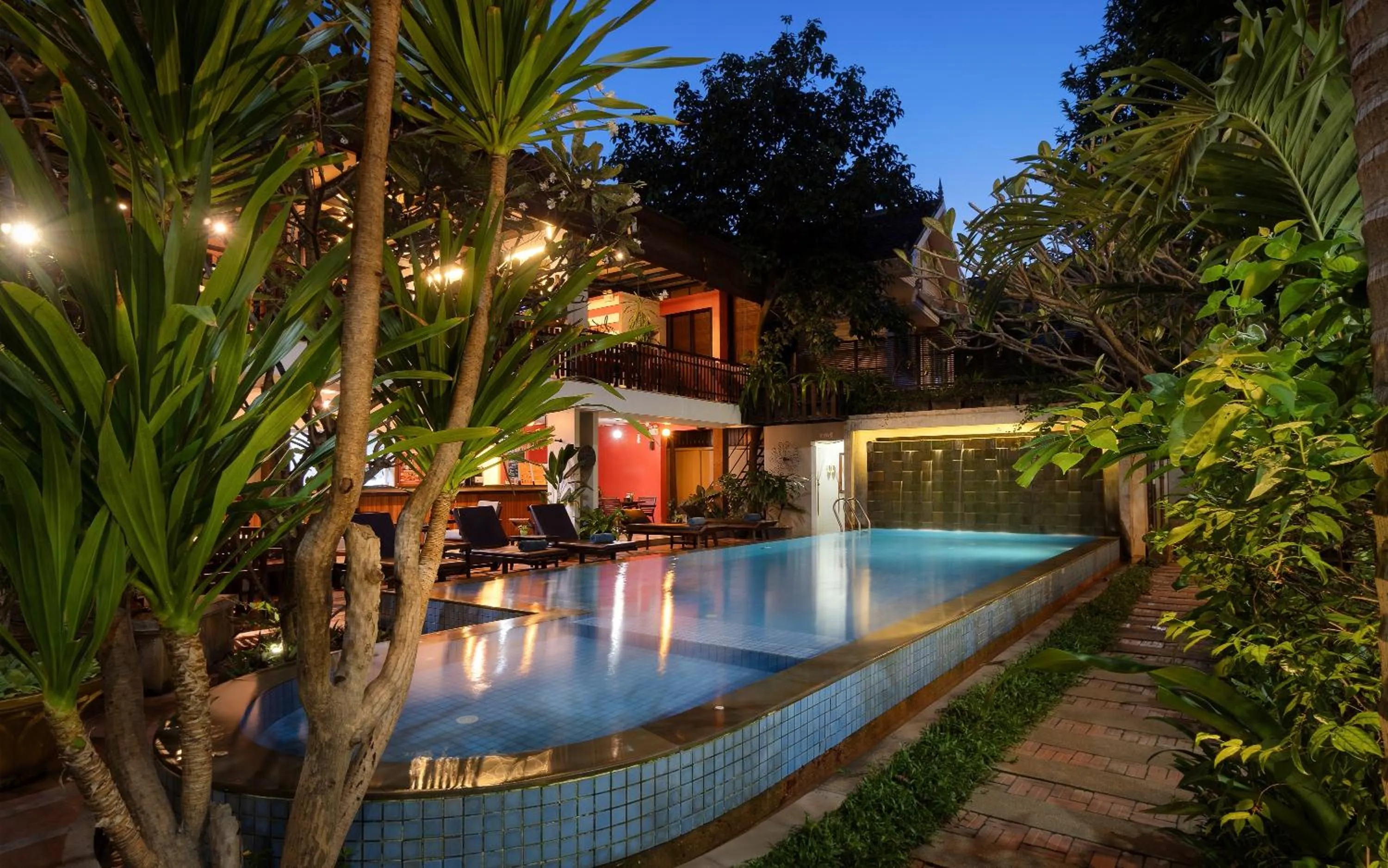 Night in Indra Angkor Residence