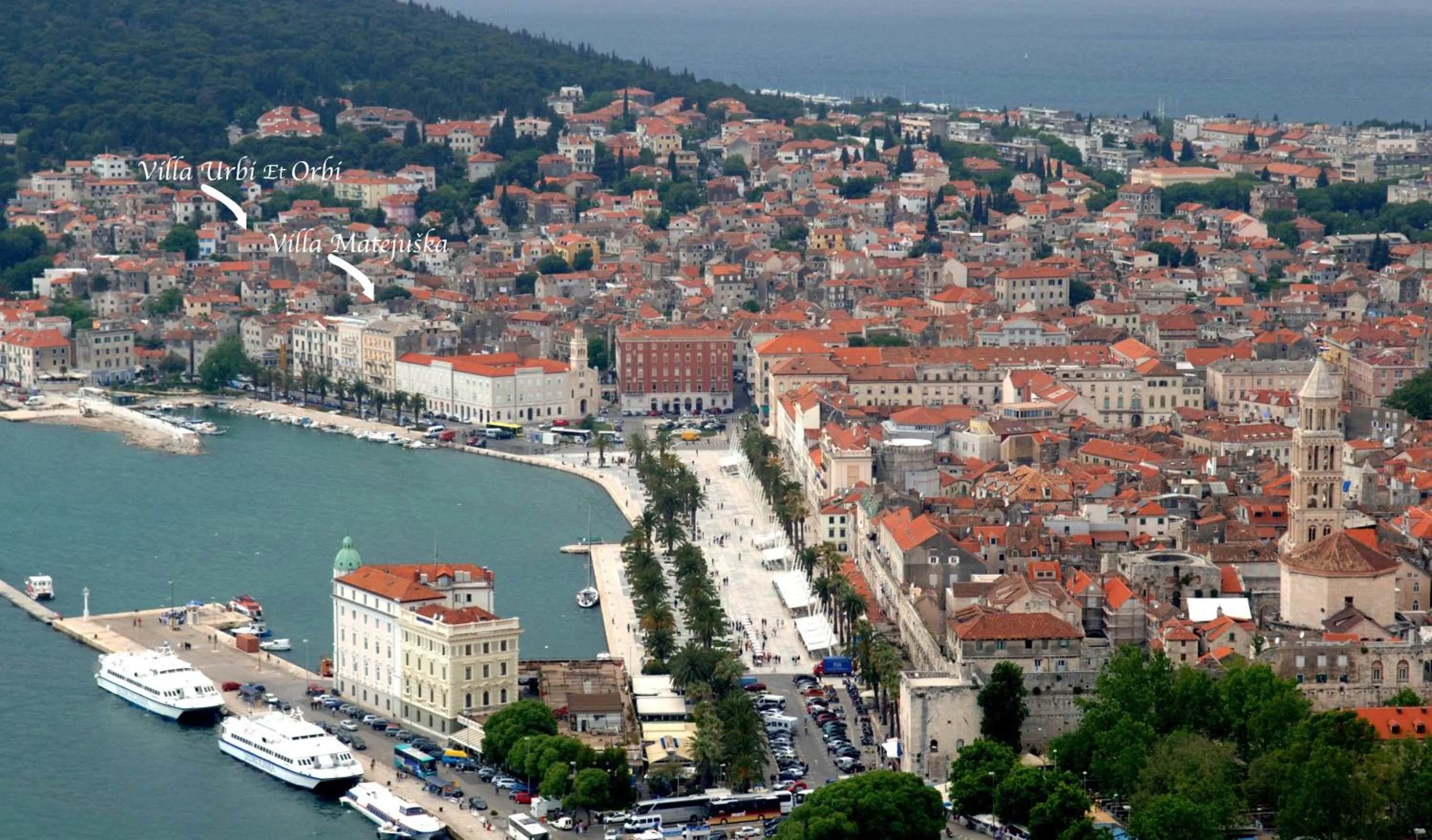 Area and facilities in Villa Matejuska Heritage