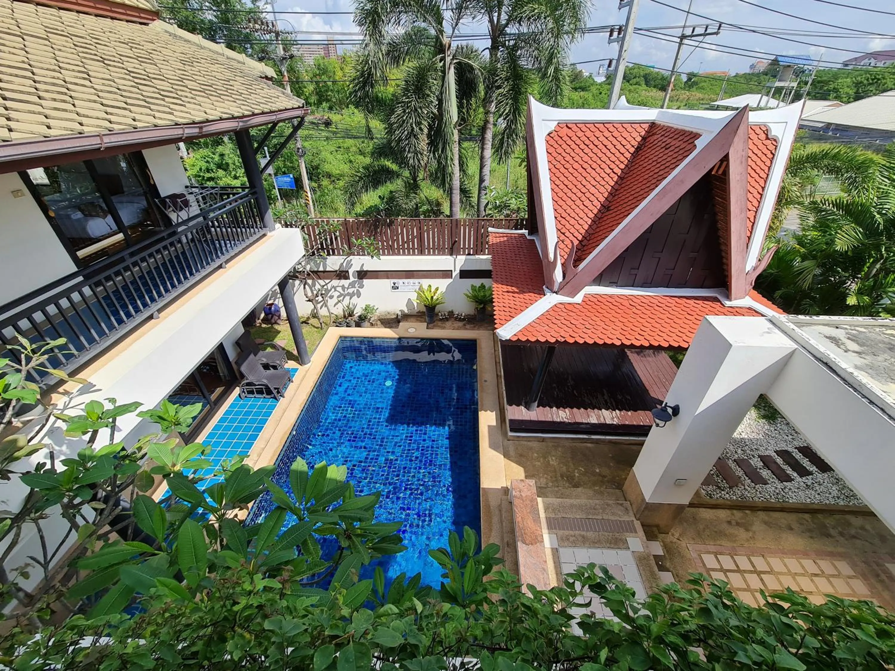 Swimming pool in รมิดา พูล วิลล่า พัทยา Ramida Pool Villa Pattaya