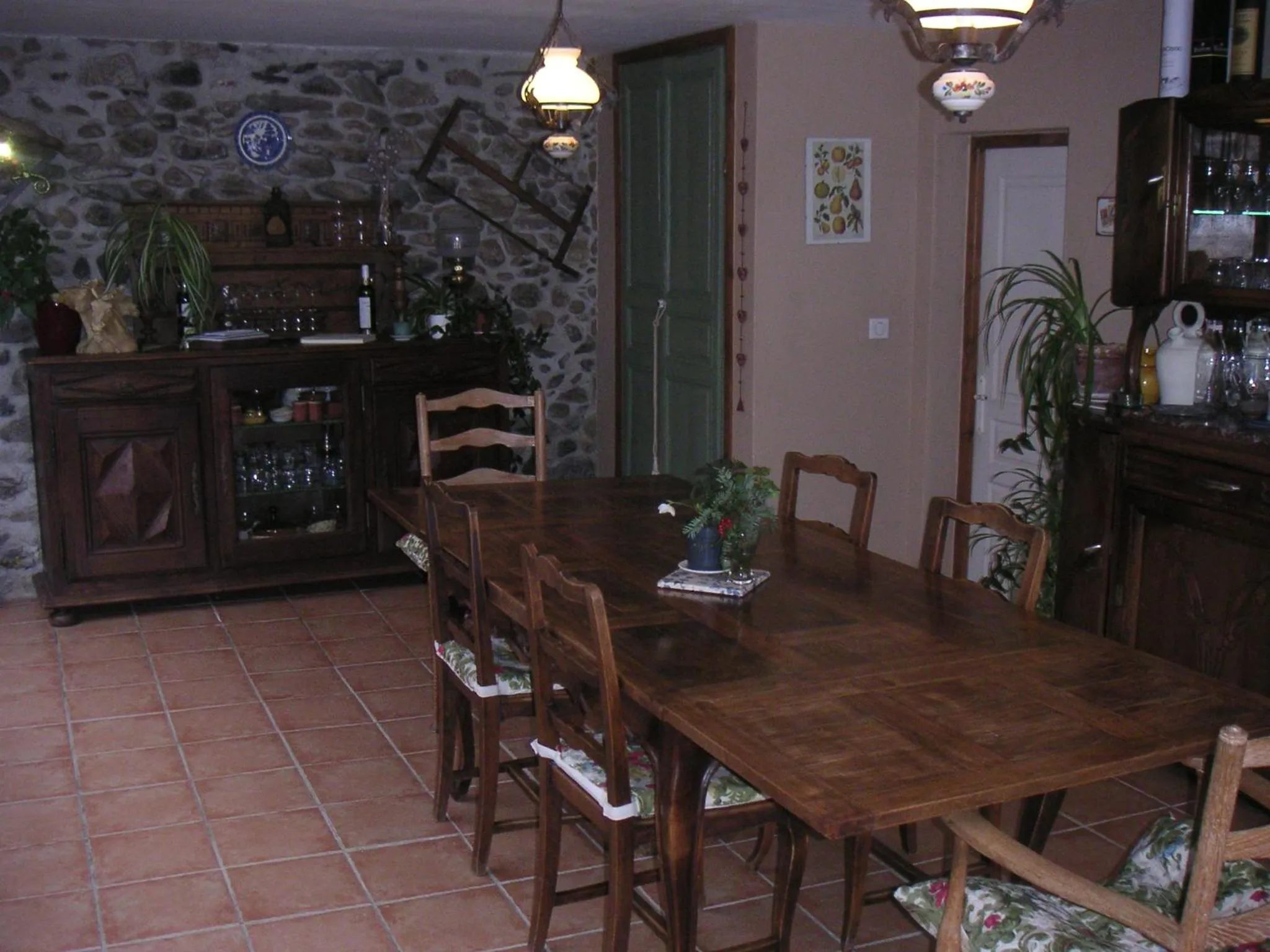 Dining area in Maison Lacoste
