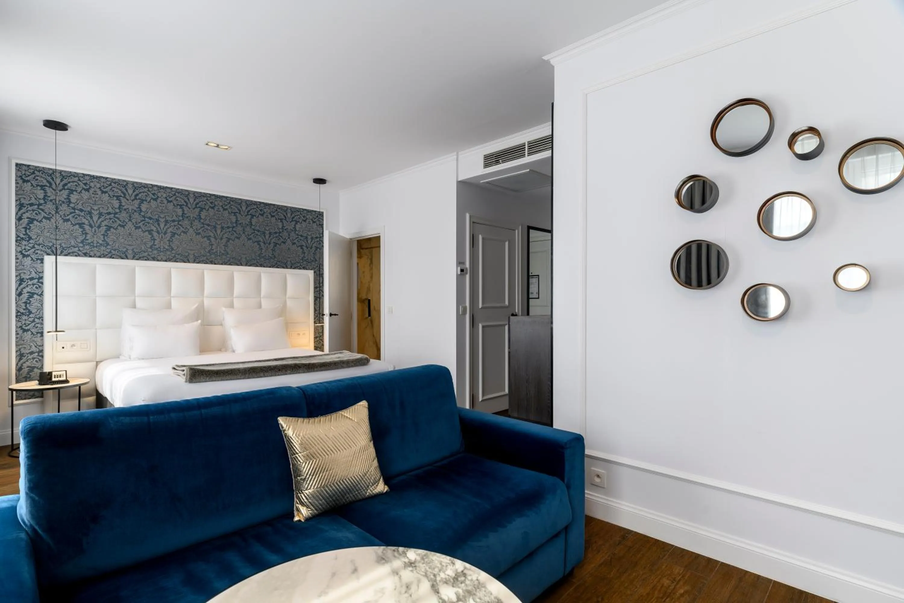 Living room in Hotel Rubens-Grote Markt