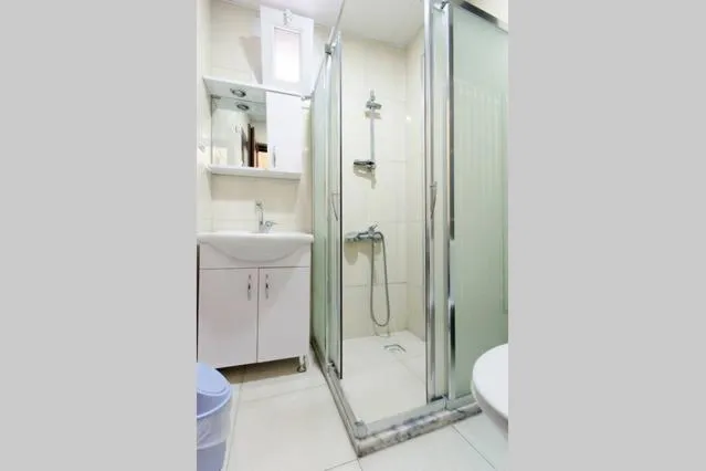 Bathroom in Agora Park Hotel