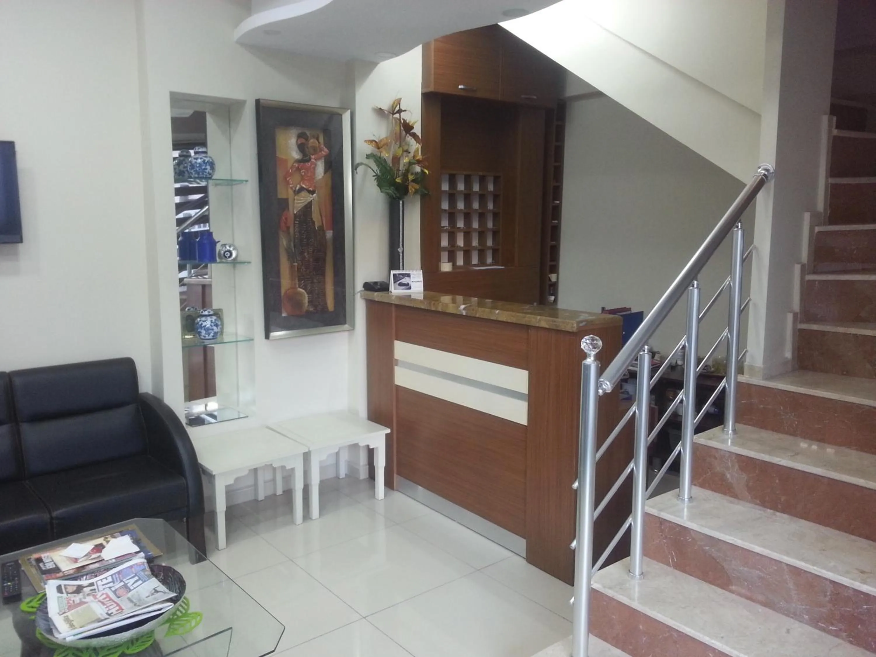 Lobby or reception in Agora Park Hotel