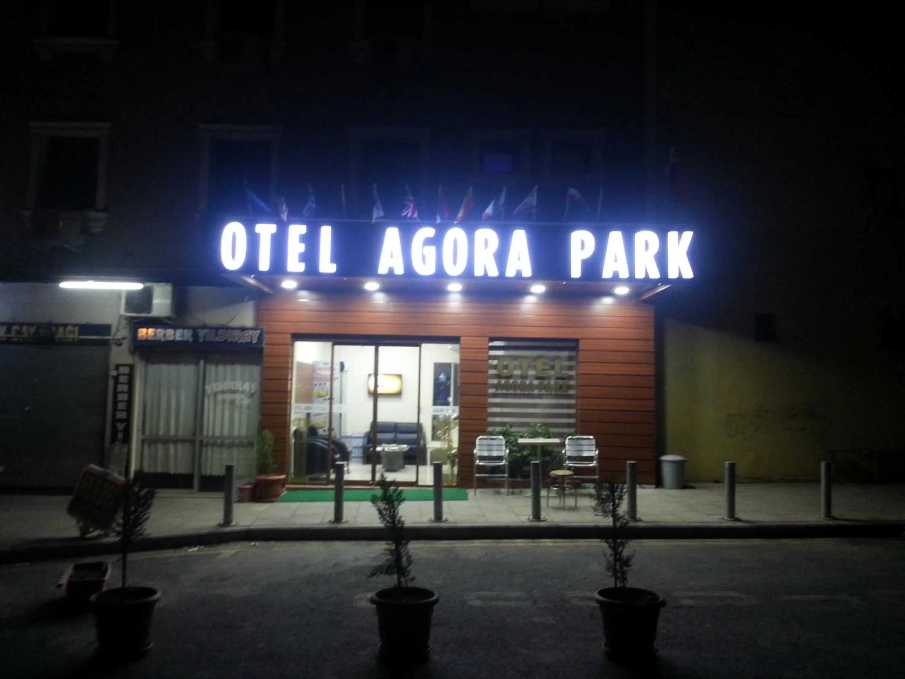Property building in Agora Park Hotel