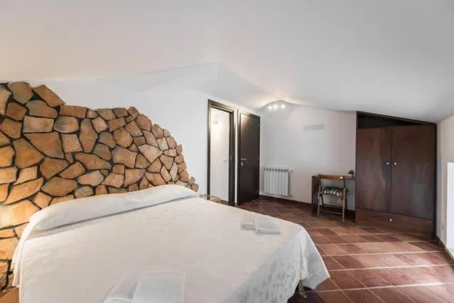 Bedroom, Bed in B&B Glicini