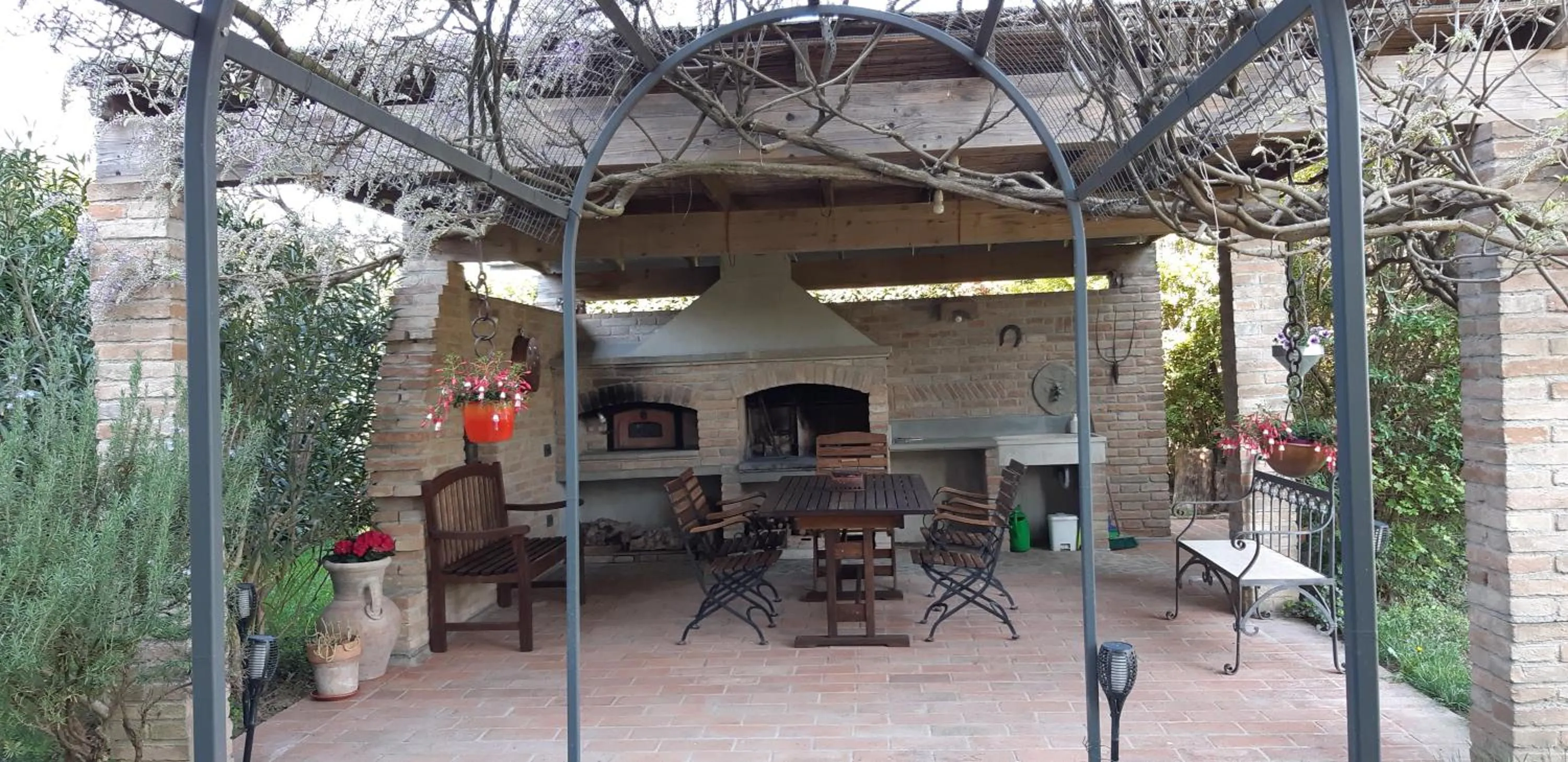 BBQ facilities in B&B Le Ripe