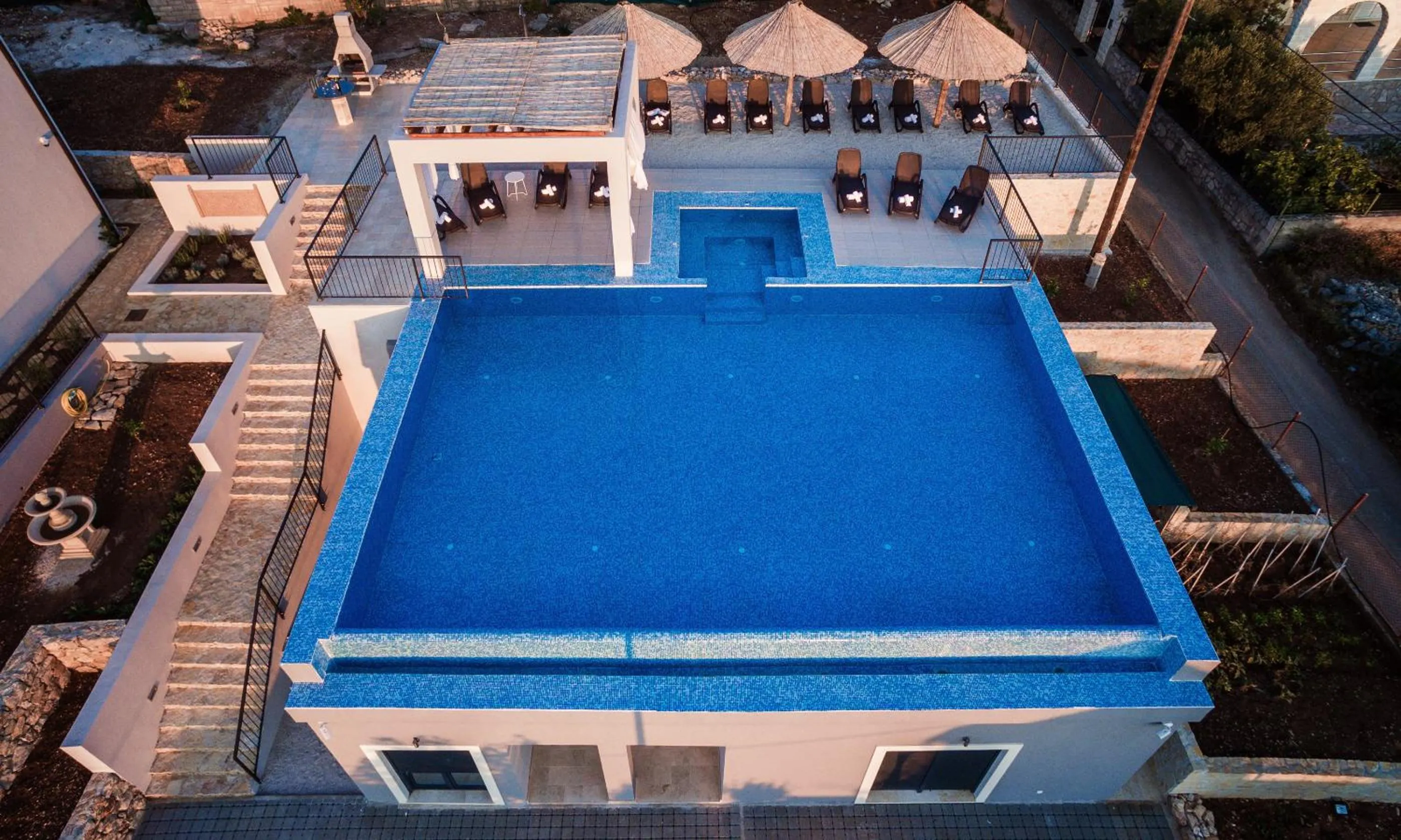 Bird's eye view in Villa Toma - Private Estate