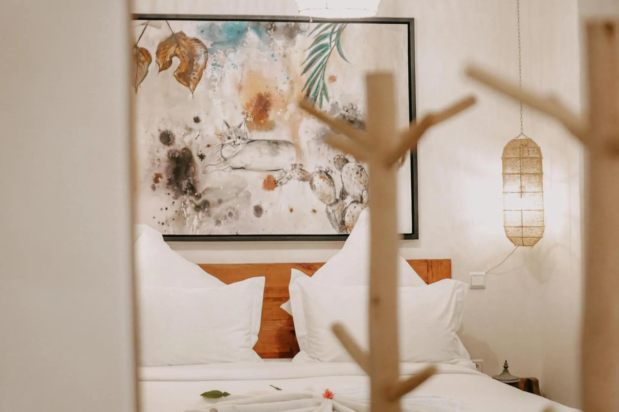 Bed in La Ferme Medina