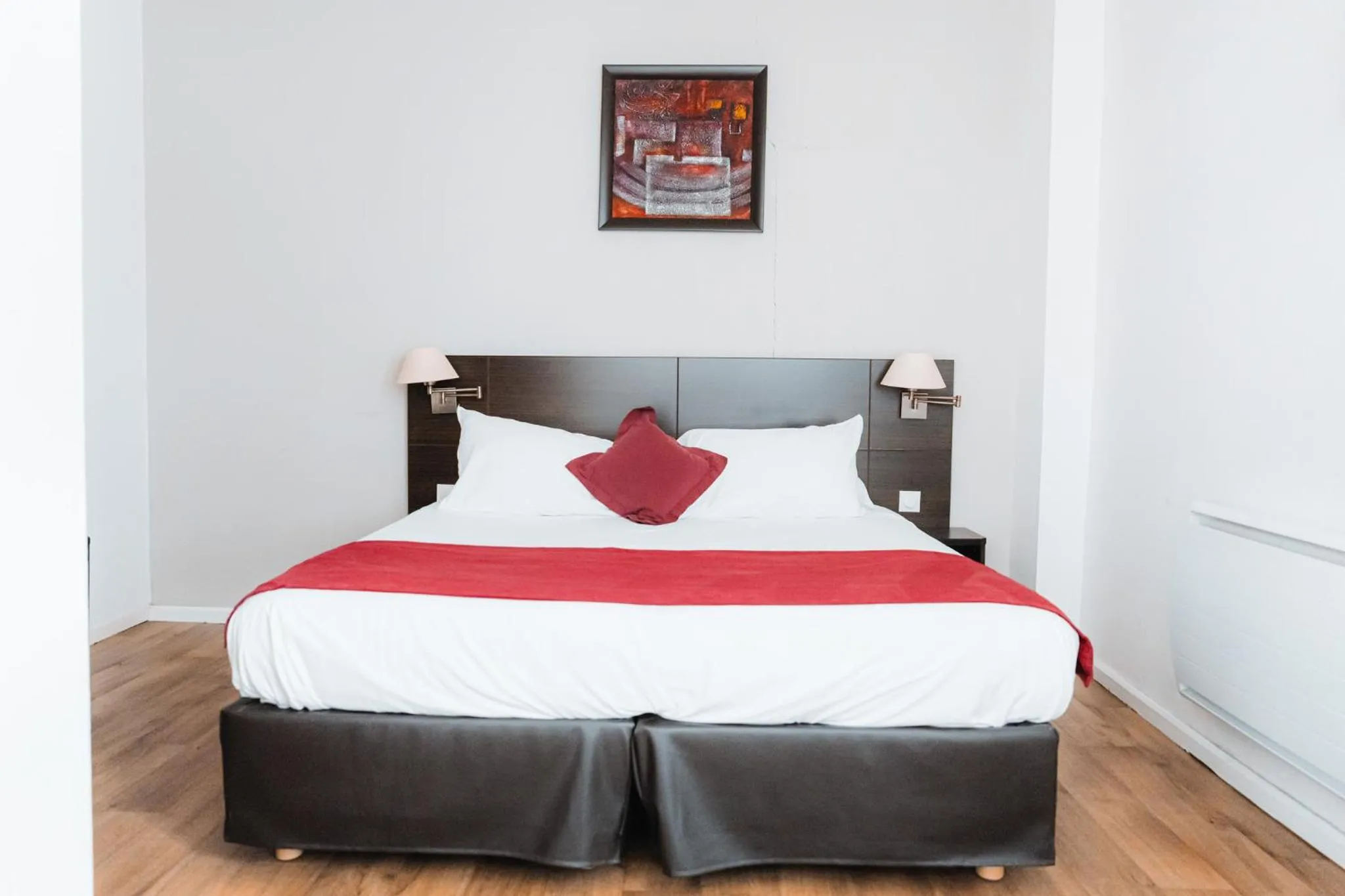 Bedroom, Bed in urban by balladins Perpignan