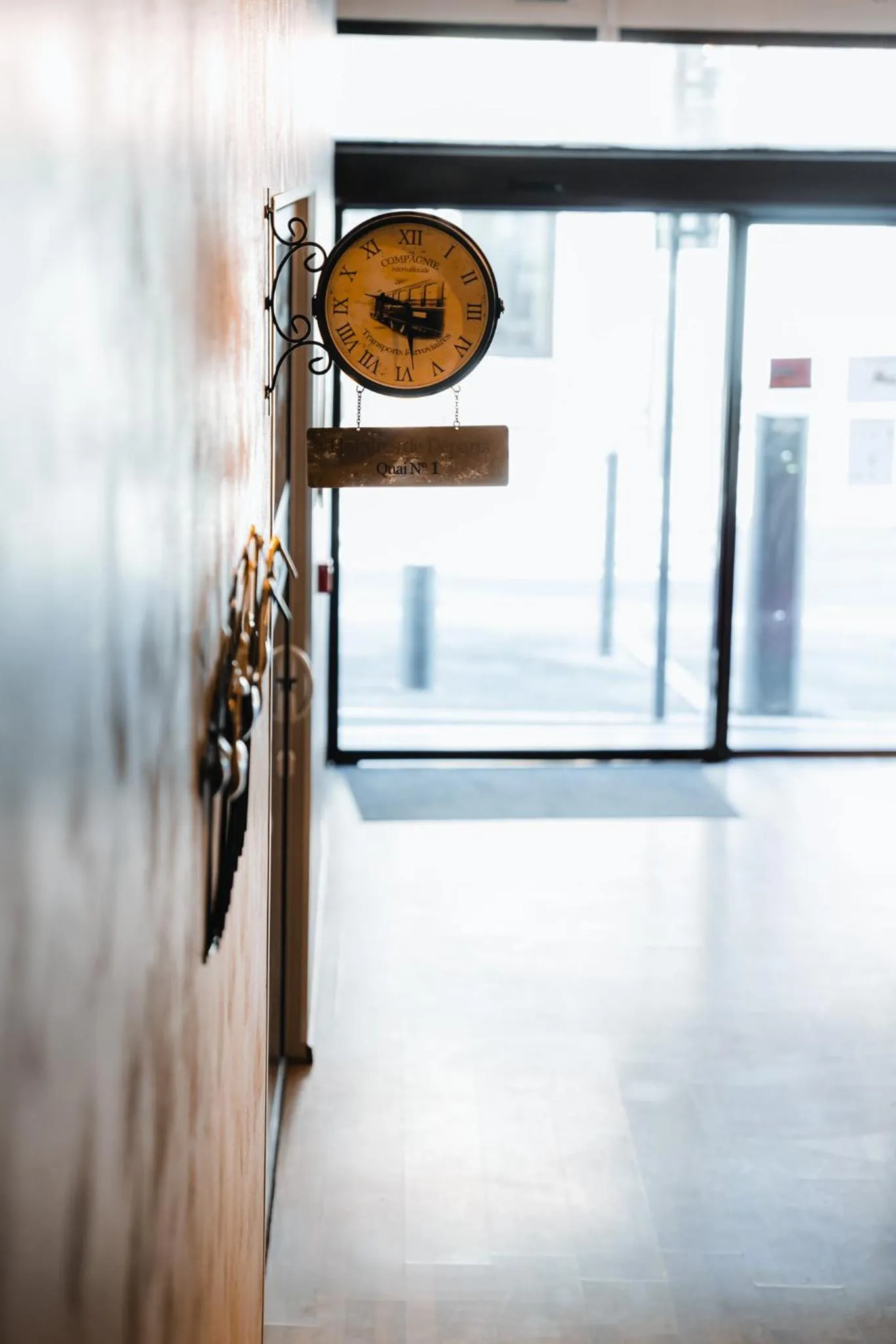 Lobby or reception in urban by balladins Perpignan