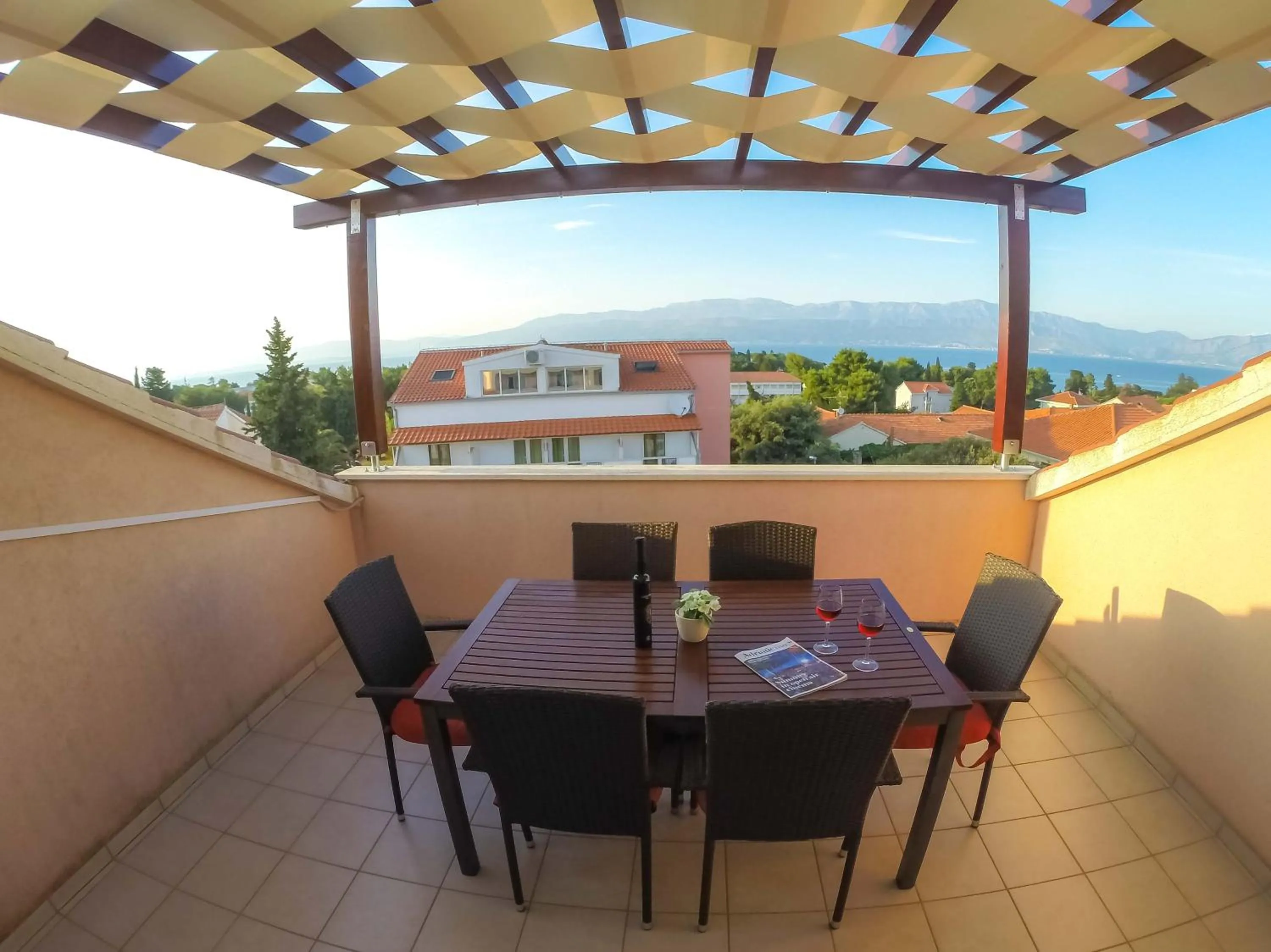 Balcony/Terrace in Villa Midea