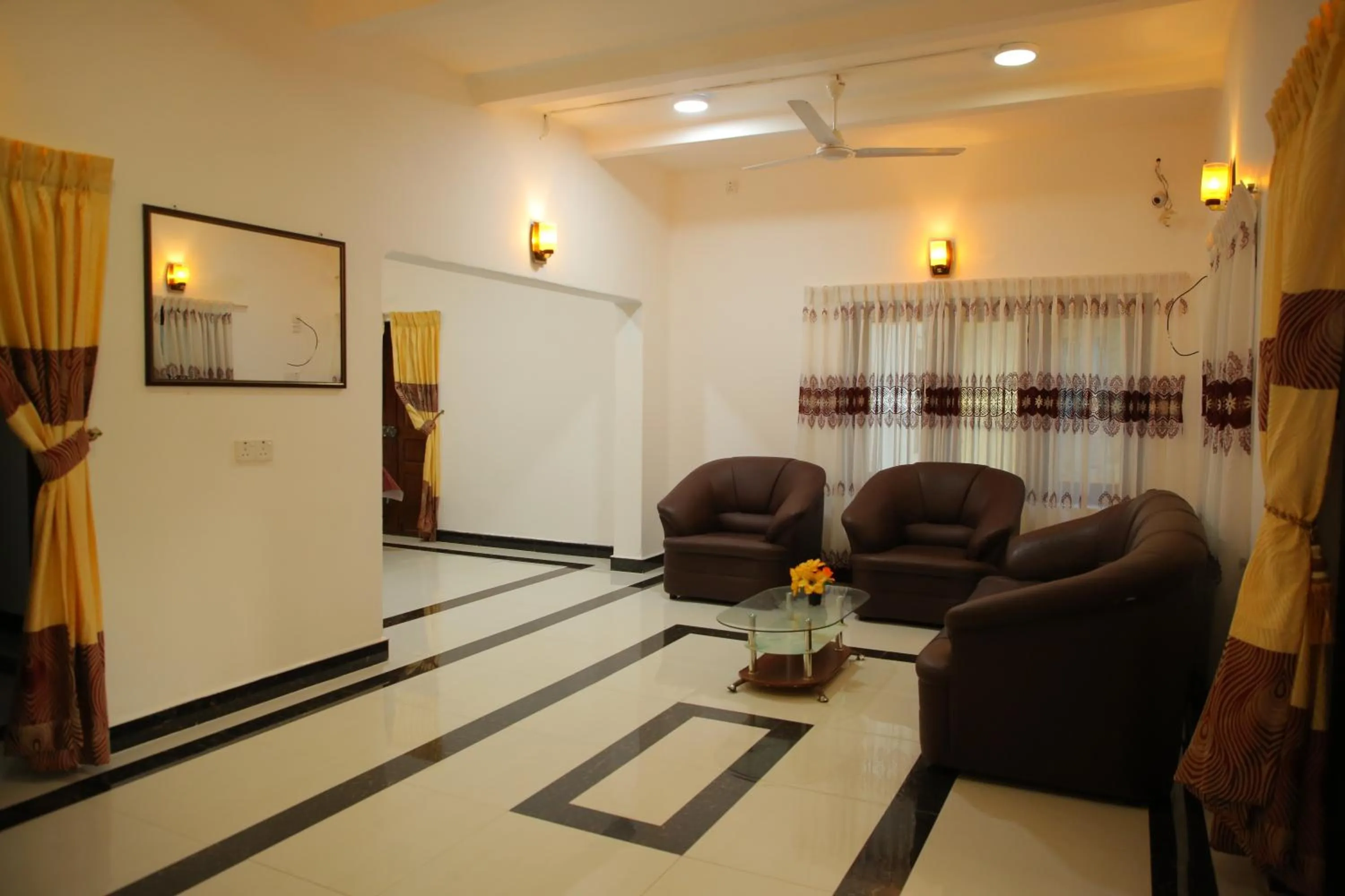 Seating area in St Anne's Hotel & Restaurant