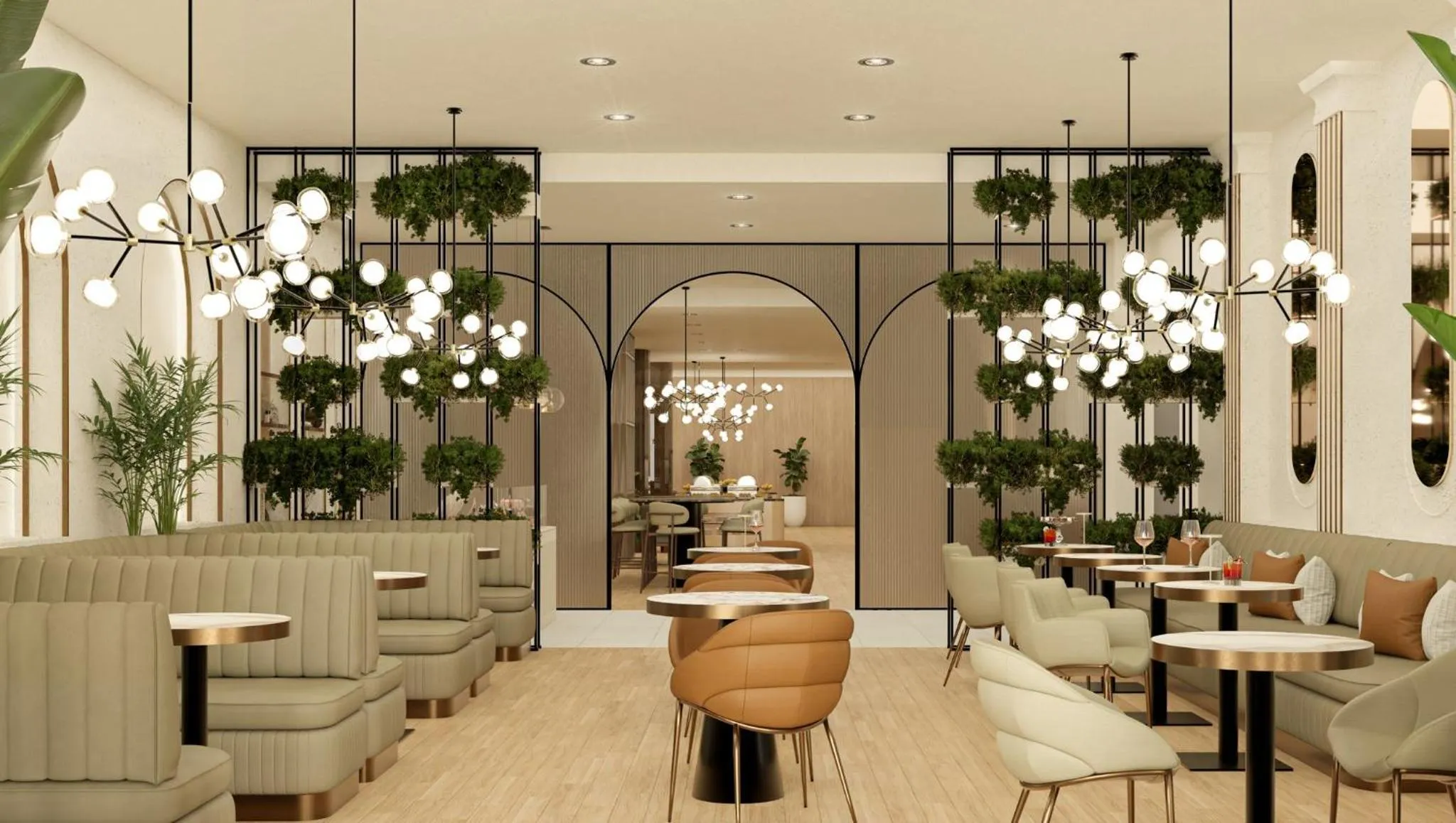 Restaurant/places to eat in Hotel Atrium