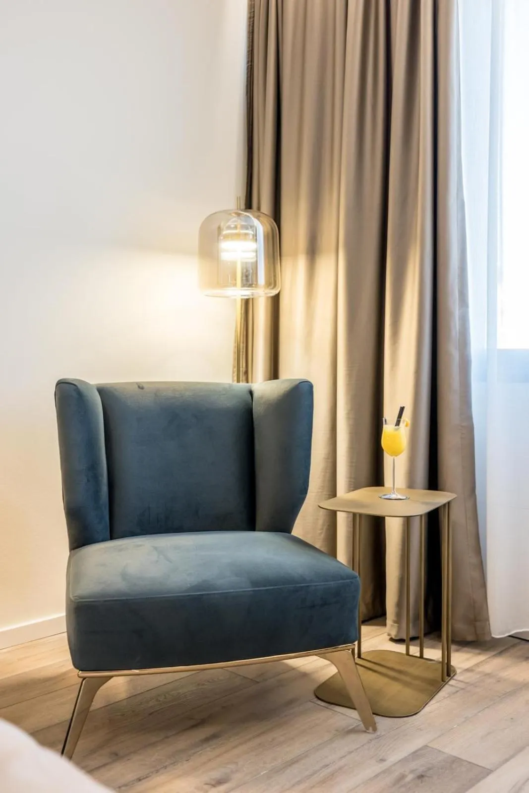 Seating area in Hotel Atrium