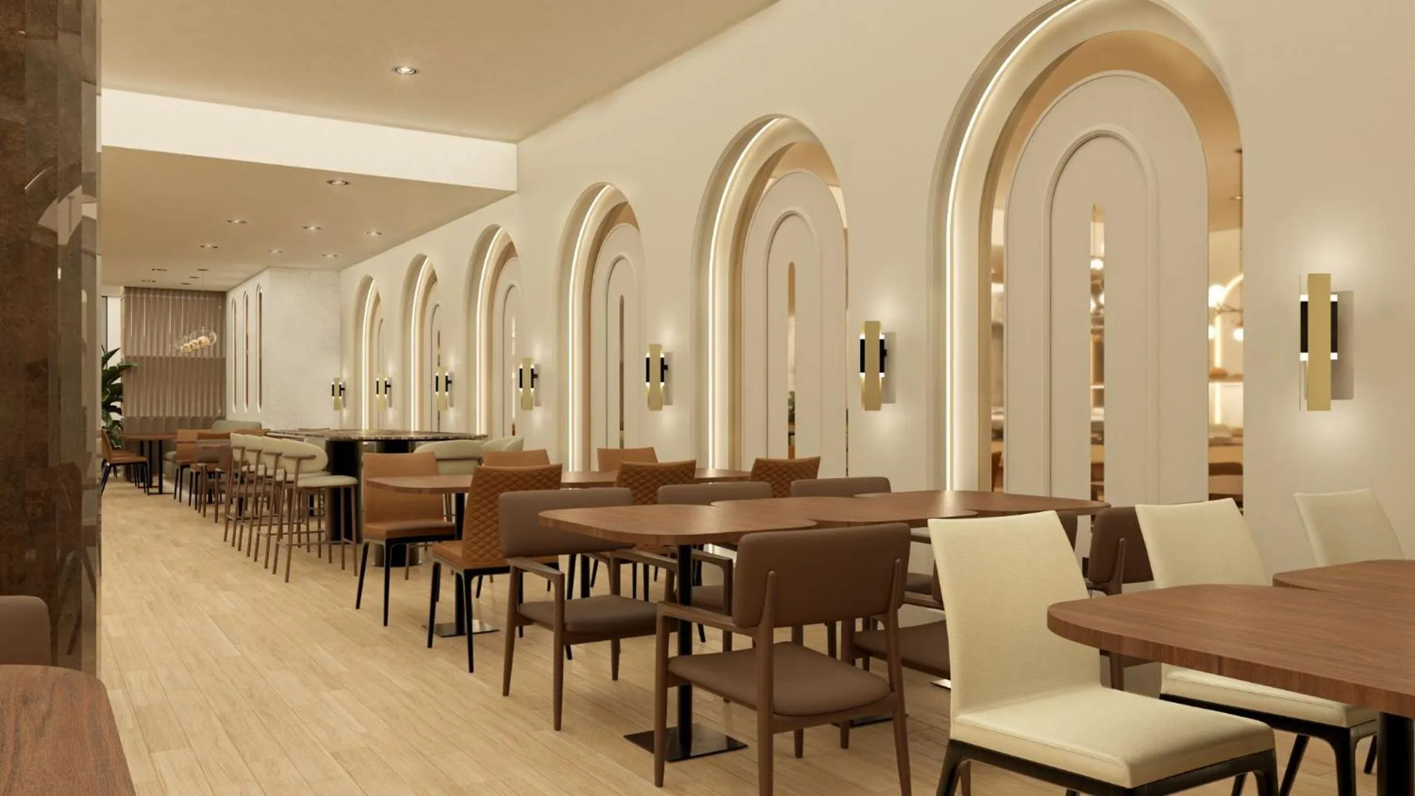 Restaurant/places to eat in Hotel Atrium