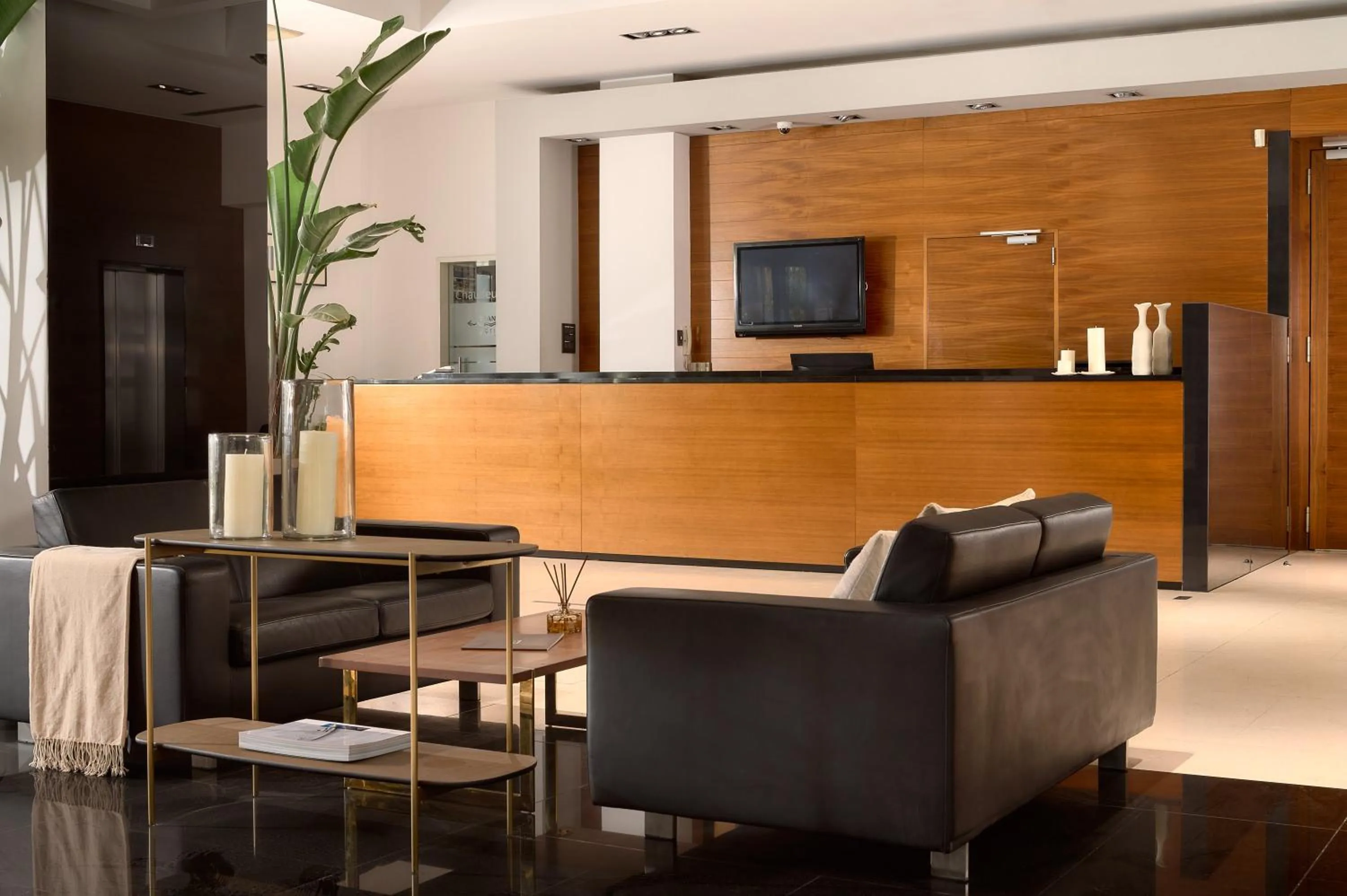 Lobby or reception in Hotel Atrium