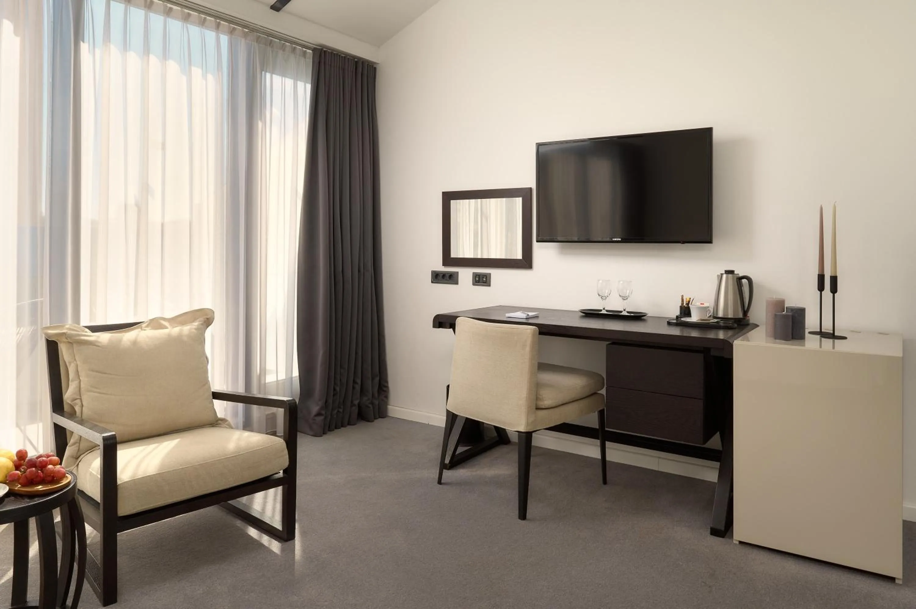 Seating area in Hotel Atrium