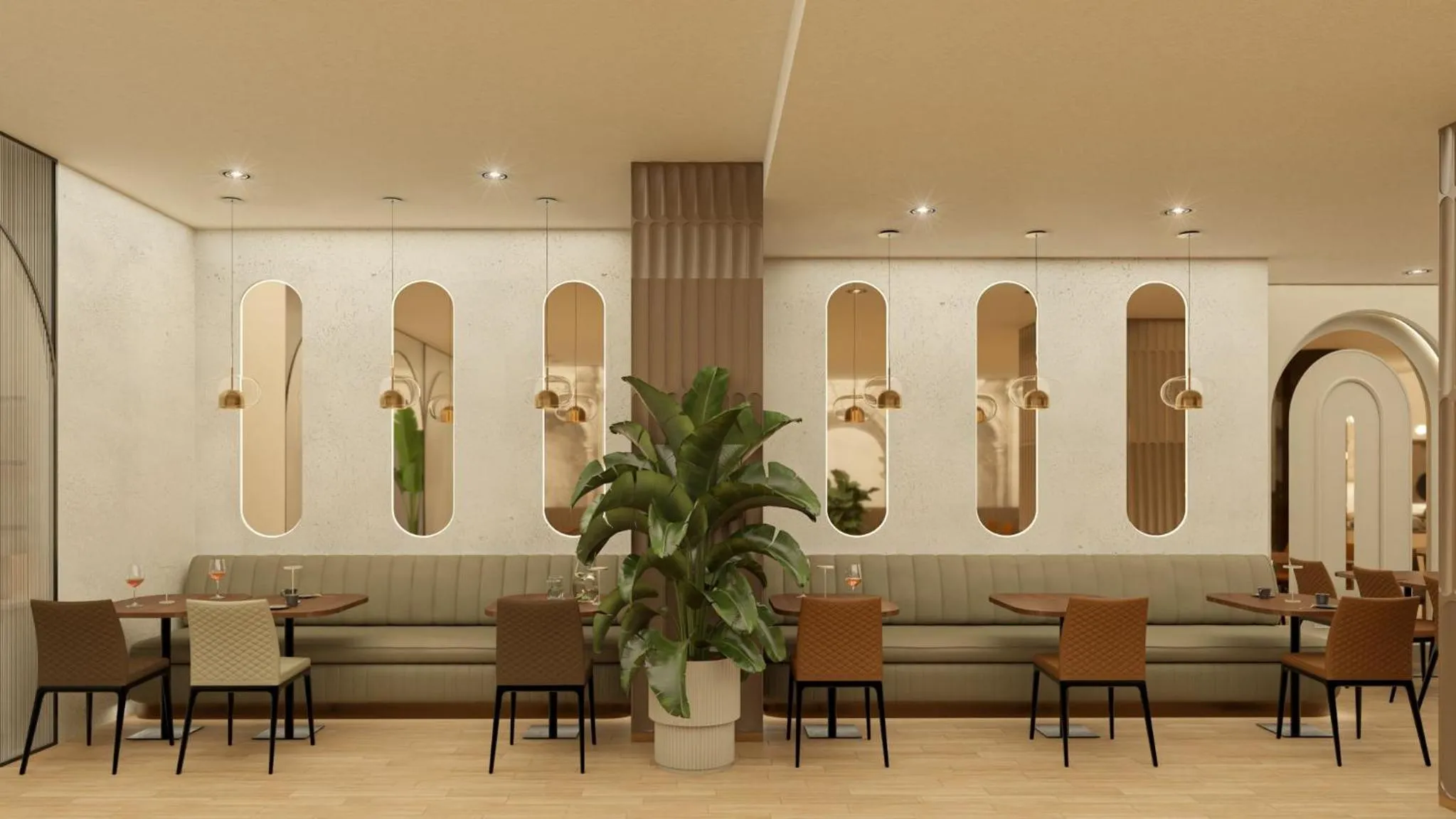 Restaurant/places to eat in Hotel Atrium