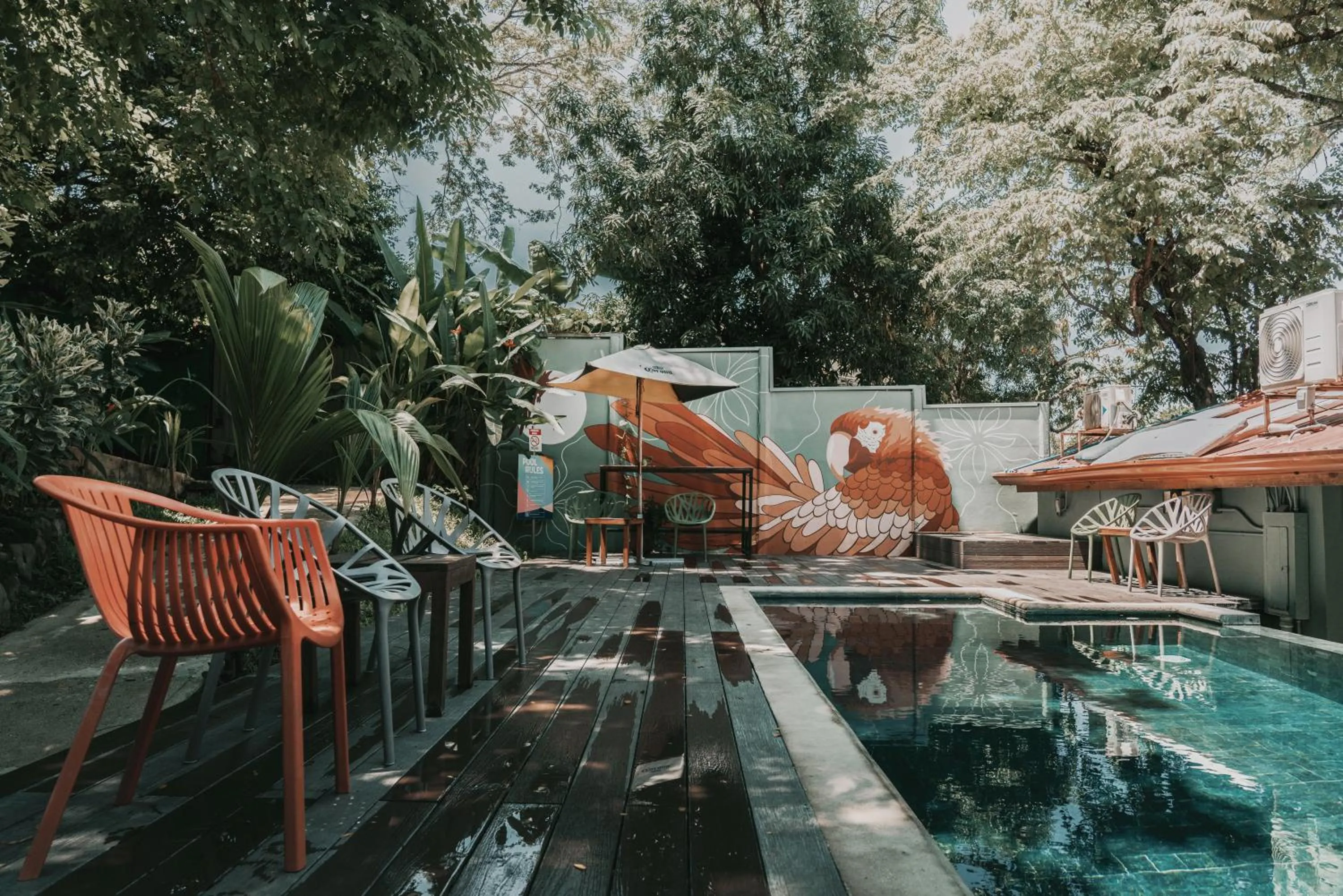 Swimming pool in Socialtel Santa Teresa South