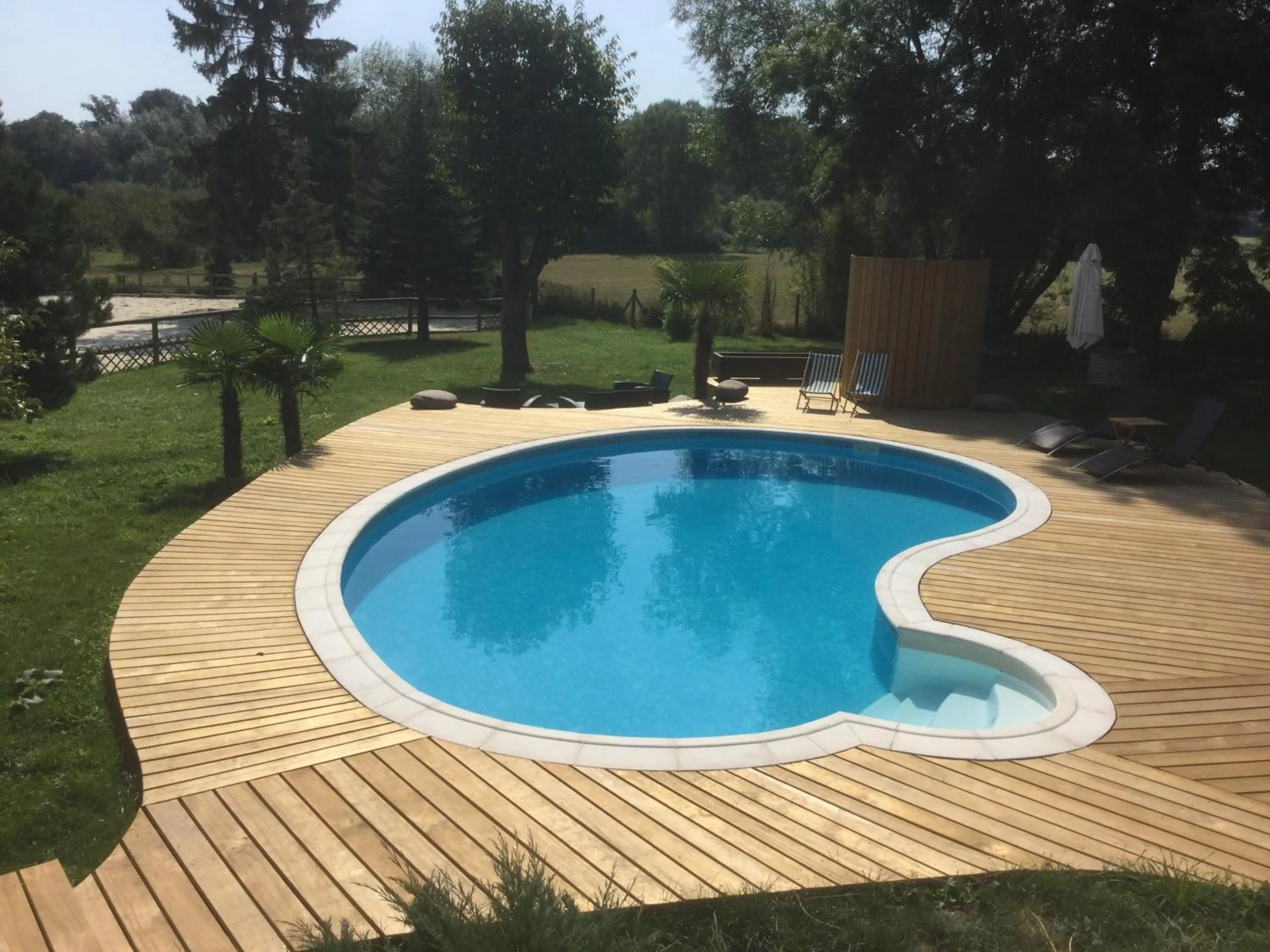 Swimming pool in Les Crinieres En Brie
