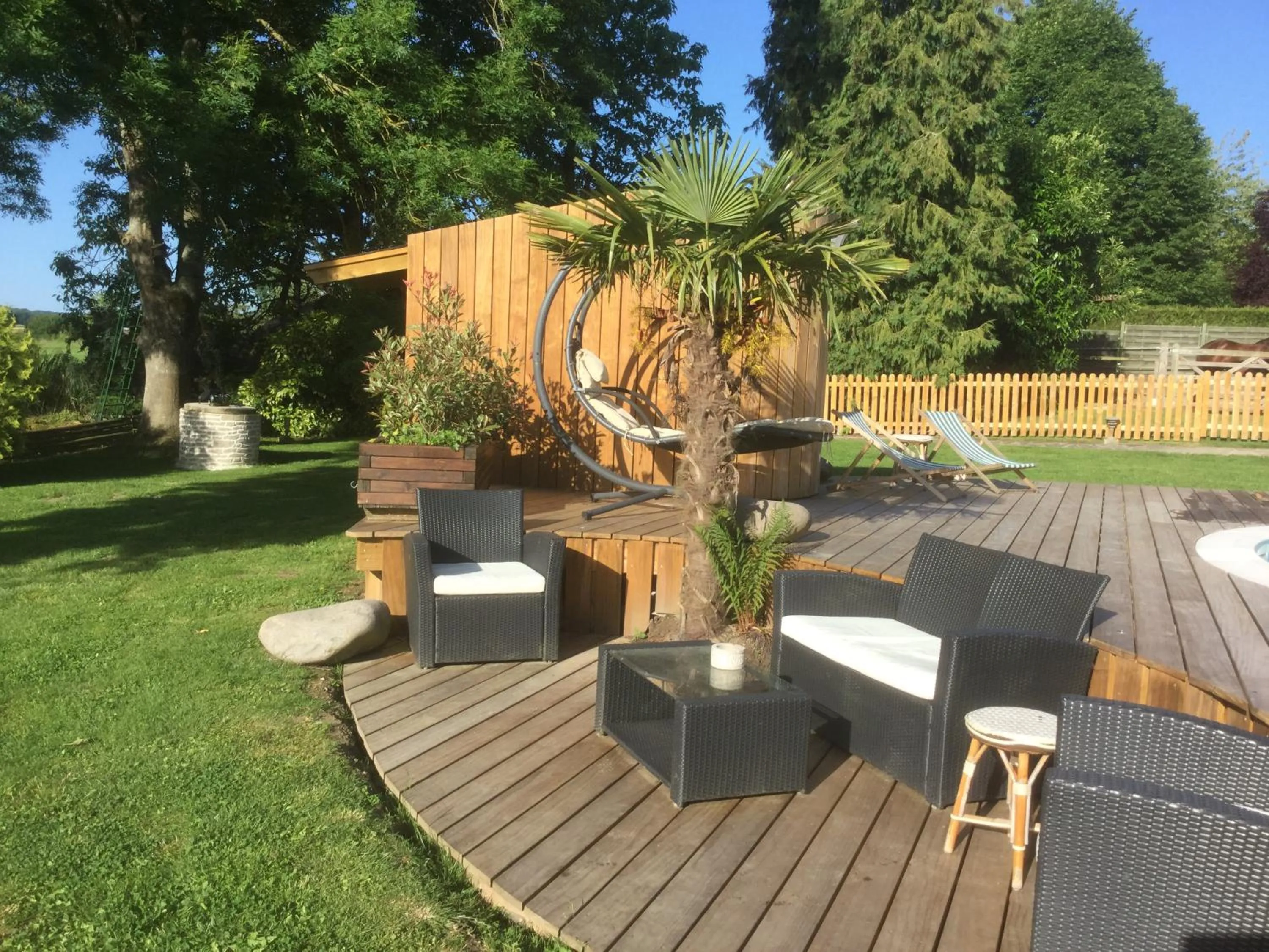 Patio in Les Crinieres En Brie