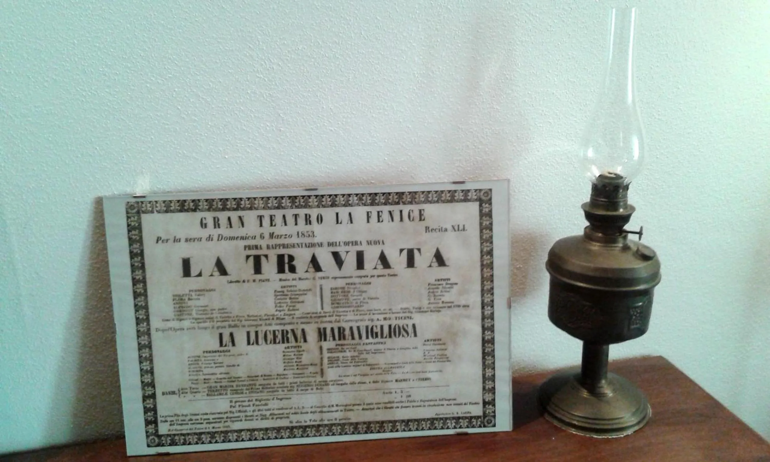 Decorative detail in B&B Antica Corte Lombarda