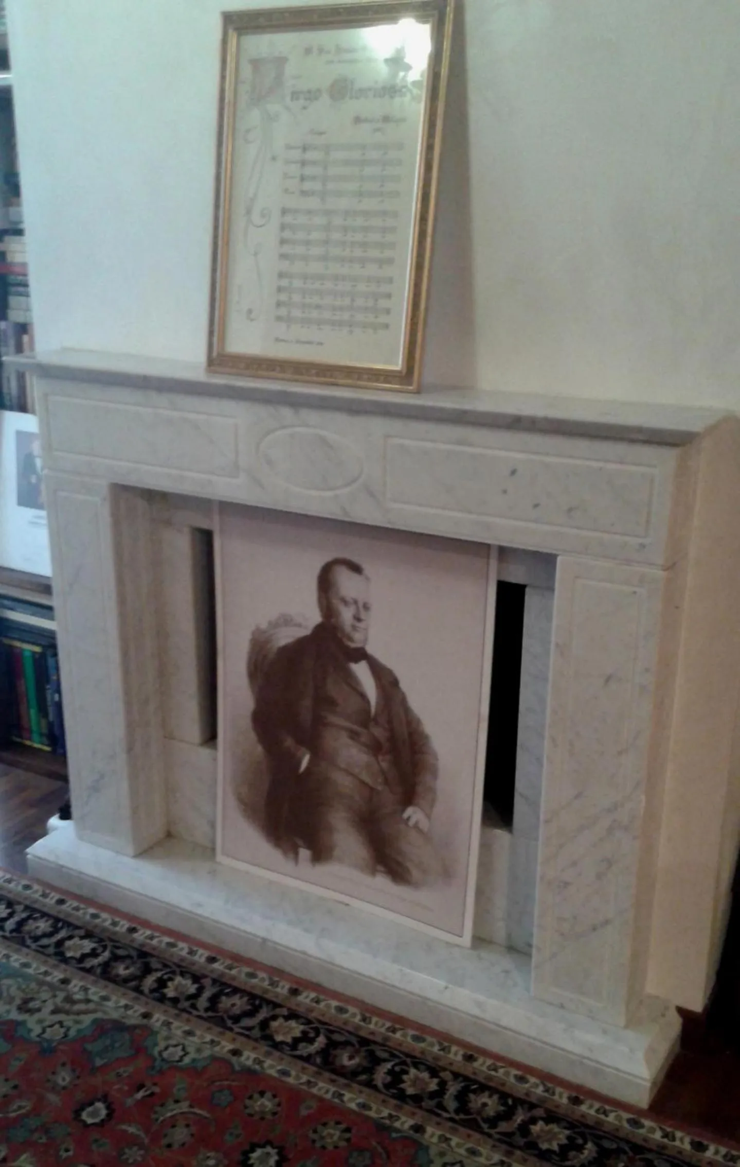 Decorative detail in B&B Antica Corte Lombarda