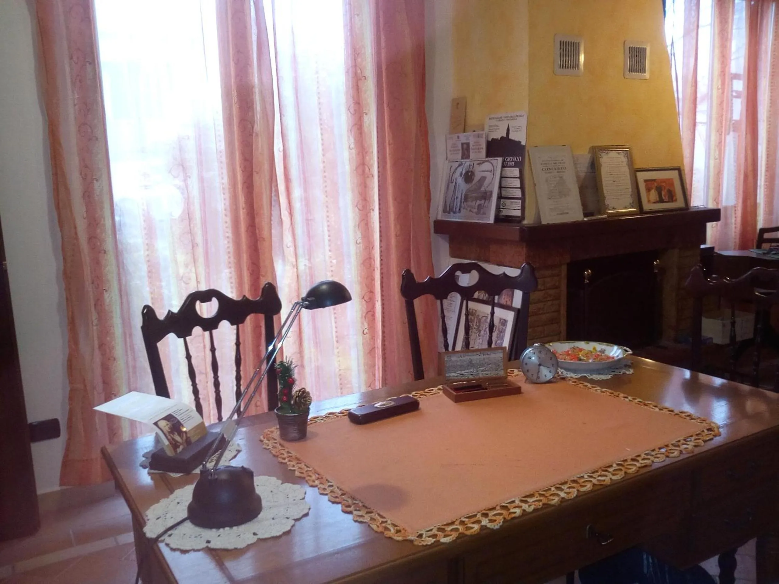 Lobby or reception in B&B Antica Corte Lombarda