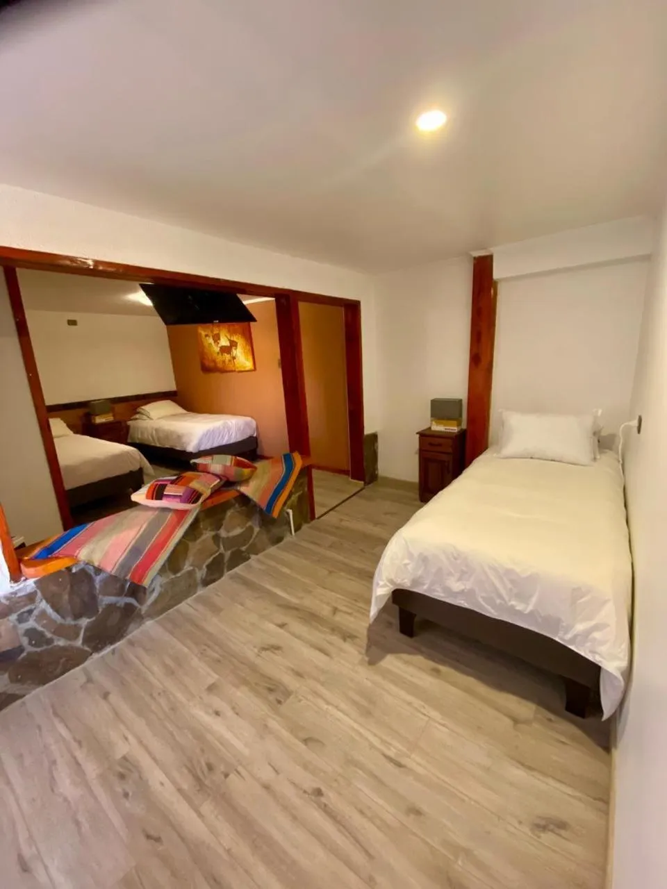 Bed in Hotel Casa Algarrobo