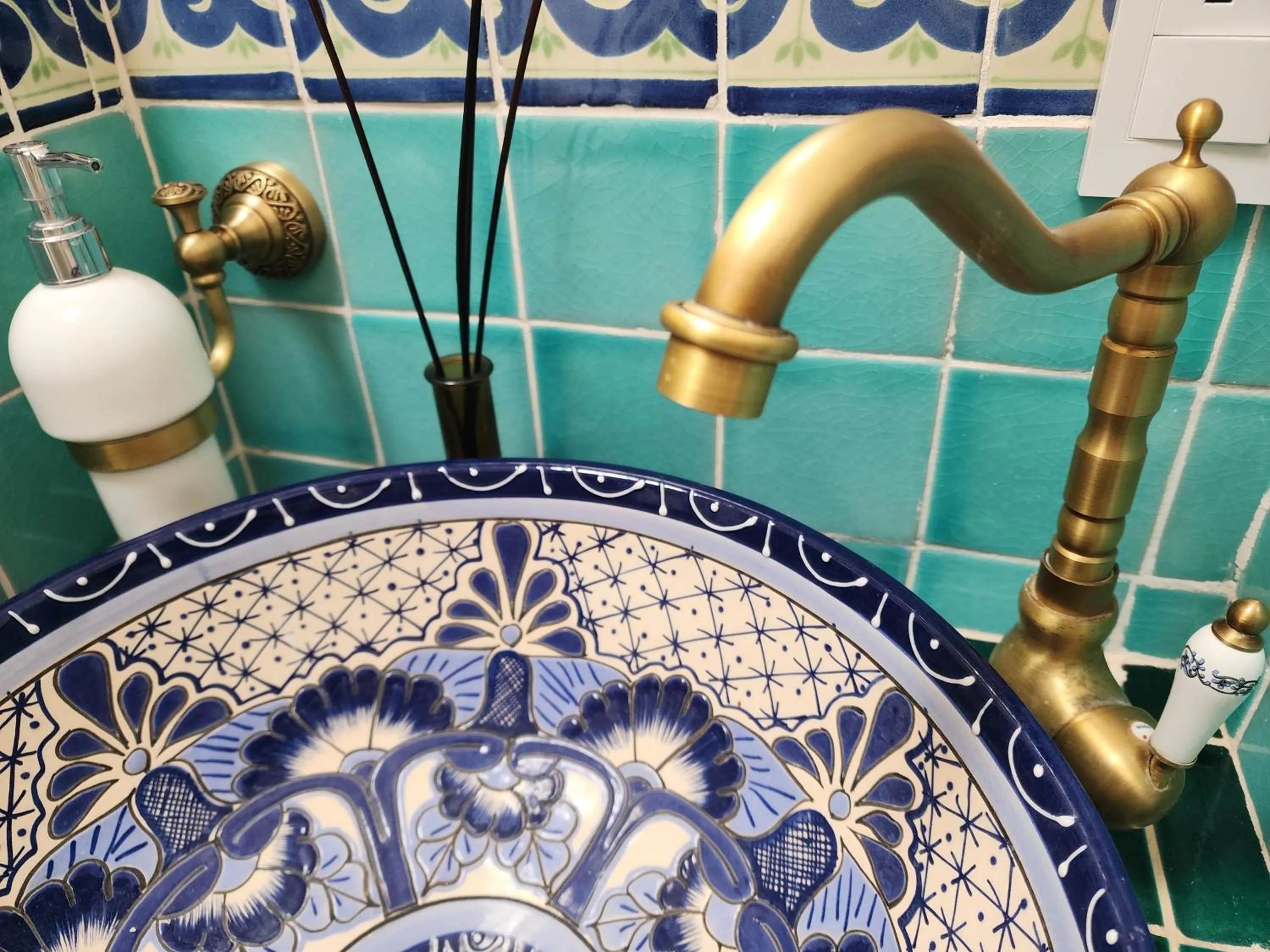 Bathroom in Casa Blanca Boutique & Organic